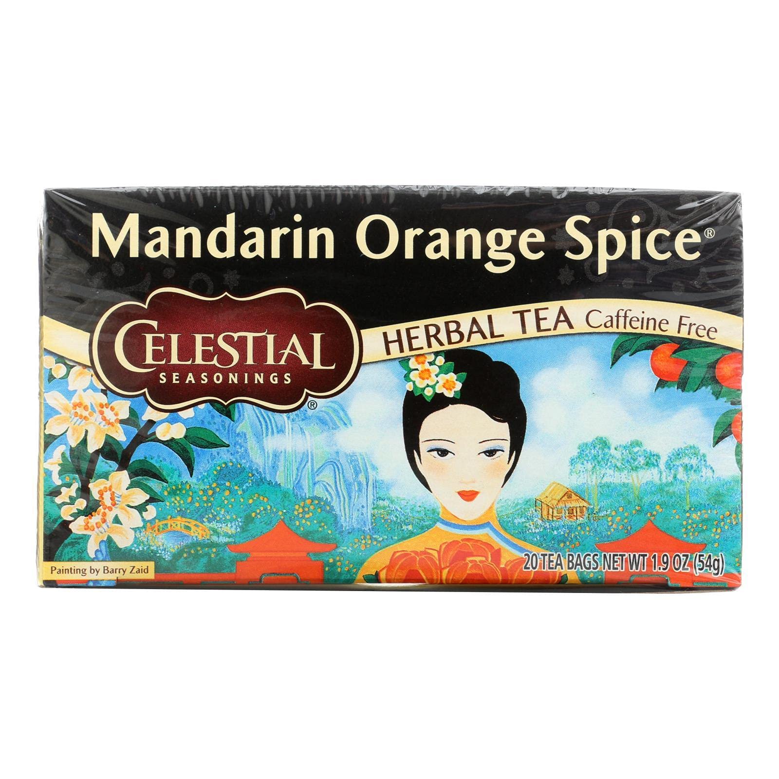 Celestial Seasonings Herb Tea Mandarin Orange Spice, 20-count