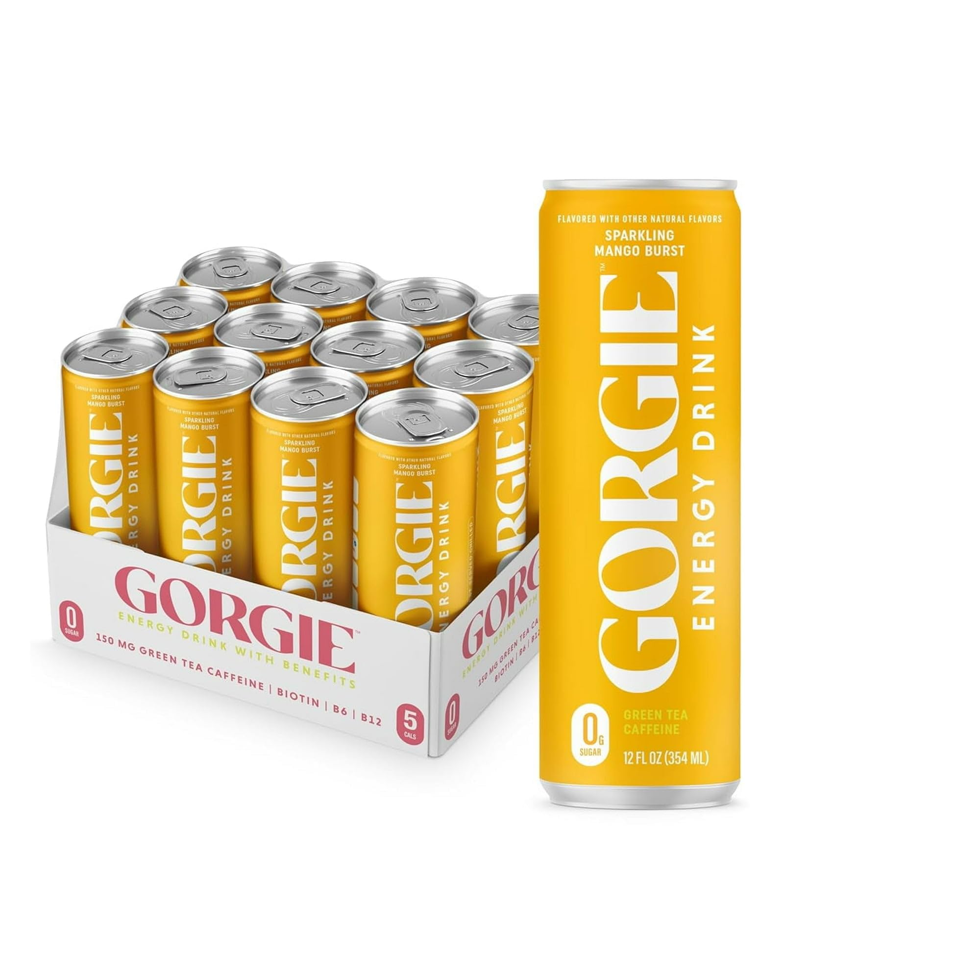 Gorgie Beverage Energy Spark Mango Burst