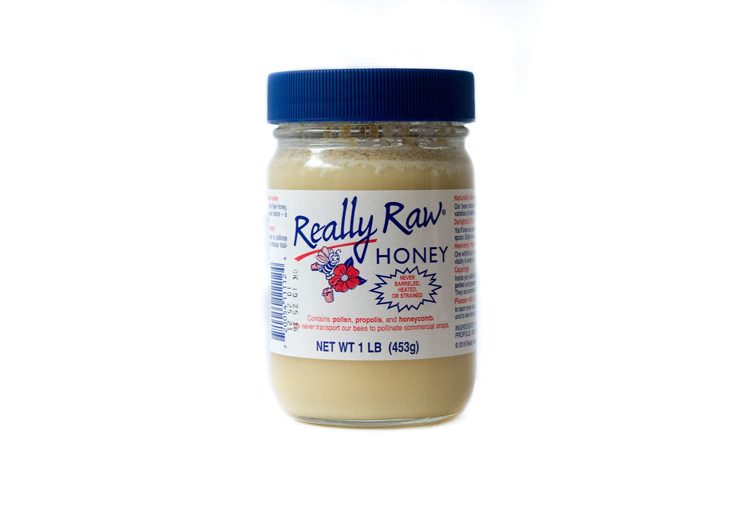 REALLY RAW (Pack of 4) Really Raw Honey Liquid Unstrained Pest Free 16 Oz