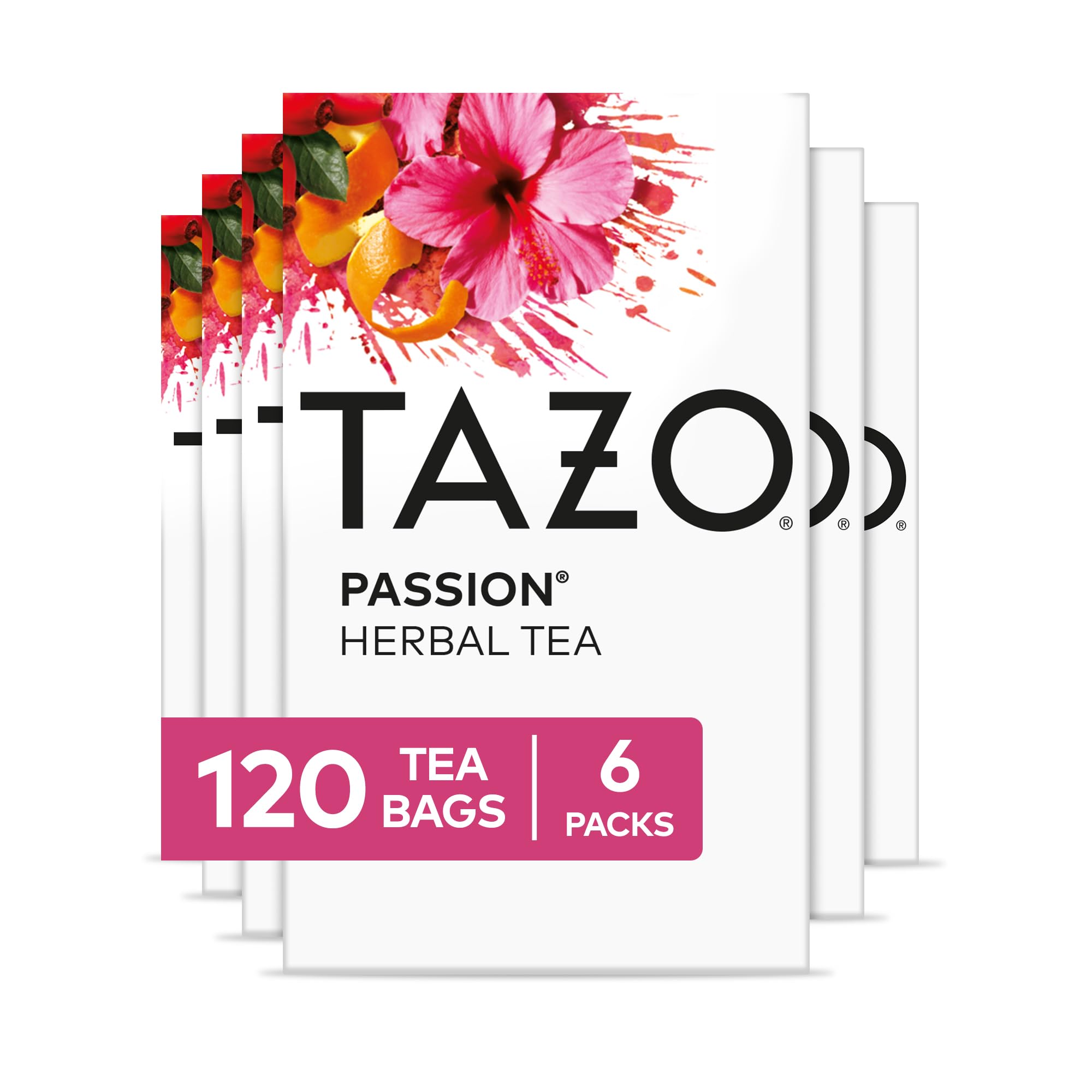 Tazo Decaf Passion Herbal Tea Bags 20 bag