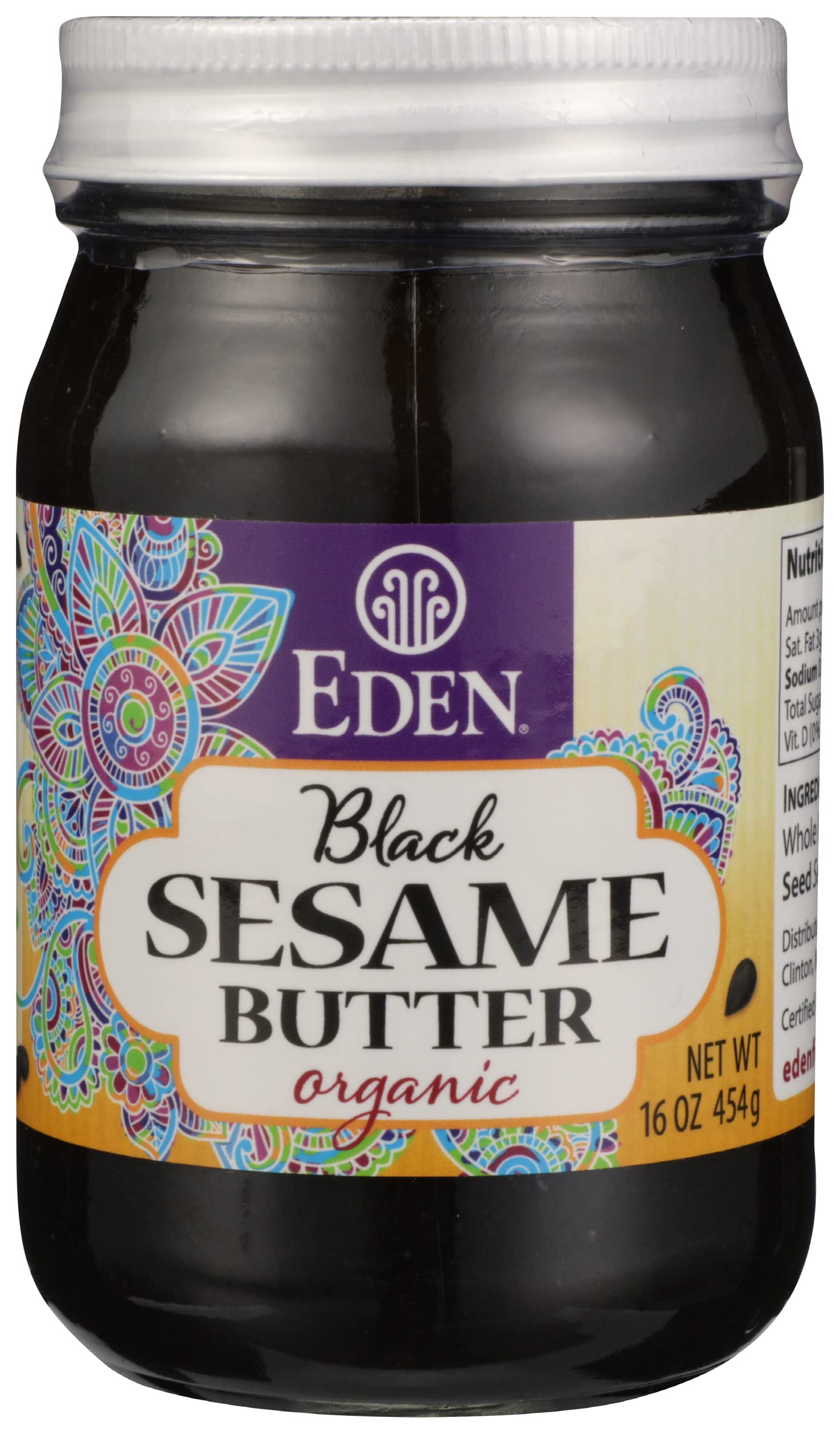 Eden Foods Roasted Black Sesame Butter