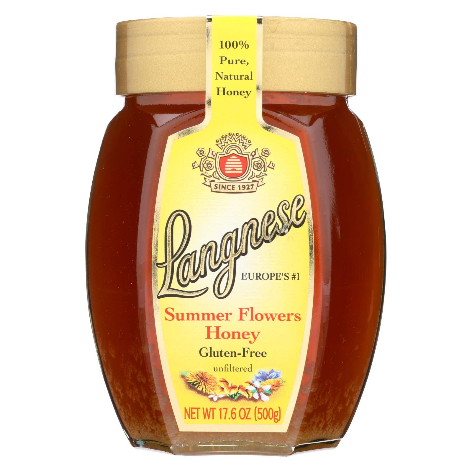 Langnese Honey Summer Flowers Granulated Liquid German
