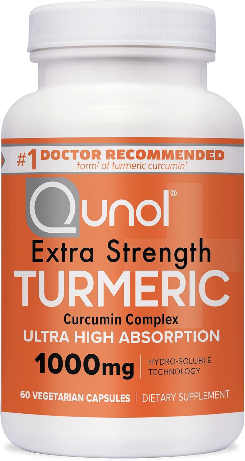 Qunol Quinol Turmeric 60 Vegetarian Capsules