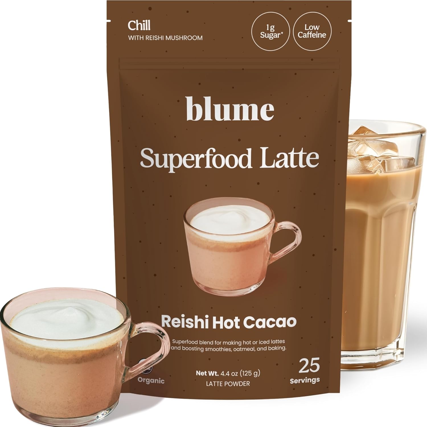 BLUME (Pack Of 4) Blume Superfood Reishi Cocoa 4.4 Oz