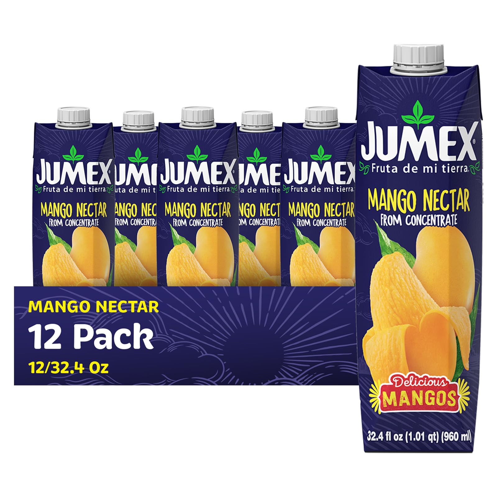 Jumex Mango Juice Tetra Beverage Authentic Mexican Natu