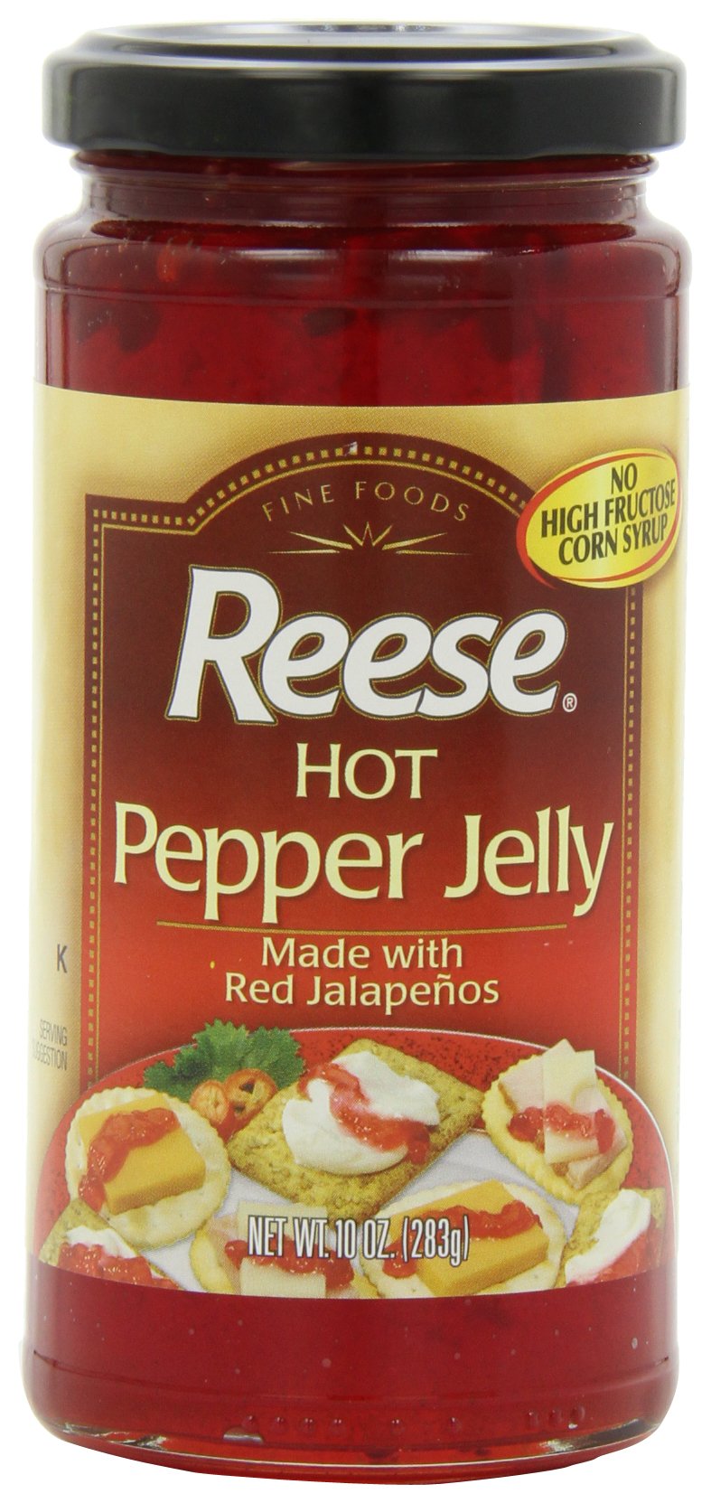 REESE (Pack Of 12) Reese Jelly Jalapeno Hot 10 Oz