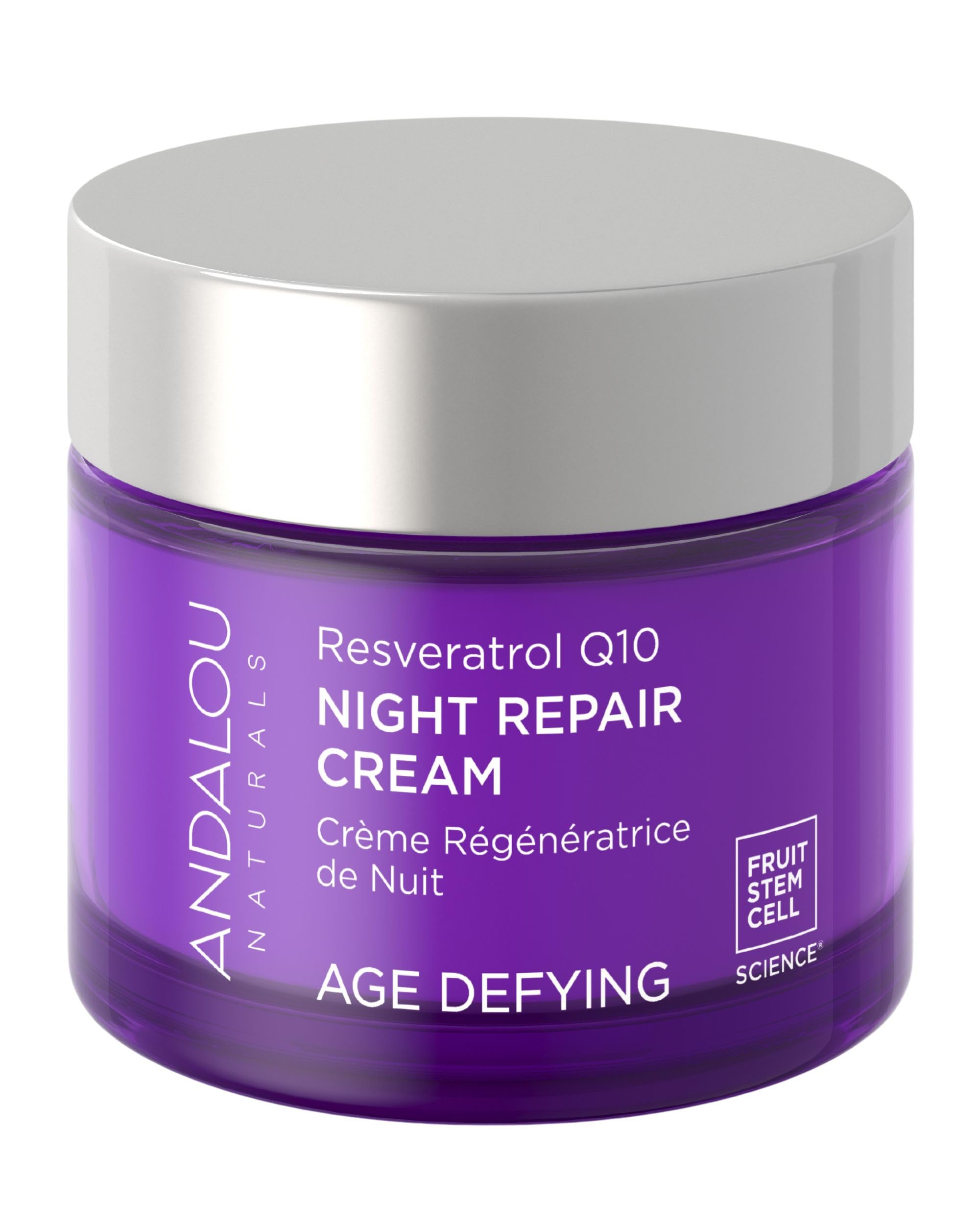 ANDALOU NATURAL (Pack Of 2) Andalou Naturals Night Cream Repair Reservoir 1.7 Oz