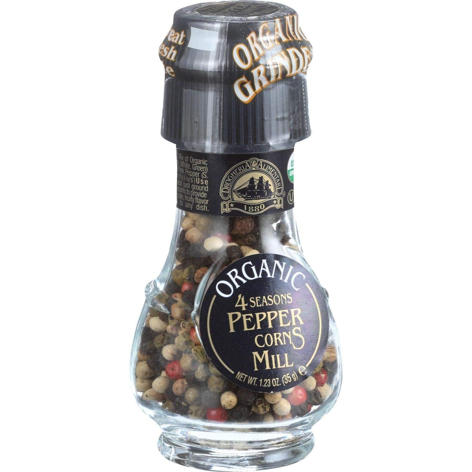 Drogheria & Alimentari Organic 4 Peppercorns Mill