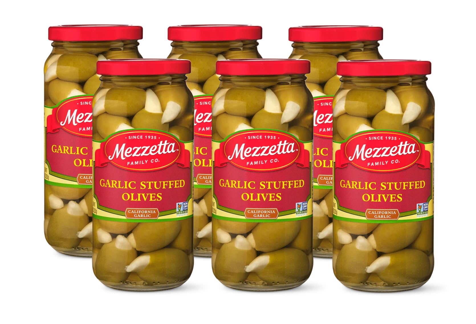 Mezzetta Olive Stuffed with Garlic Olives