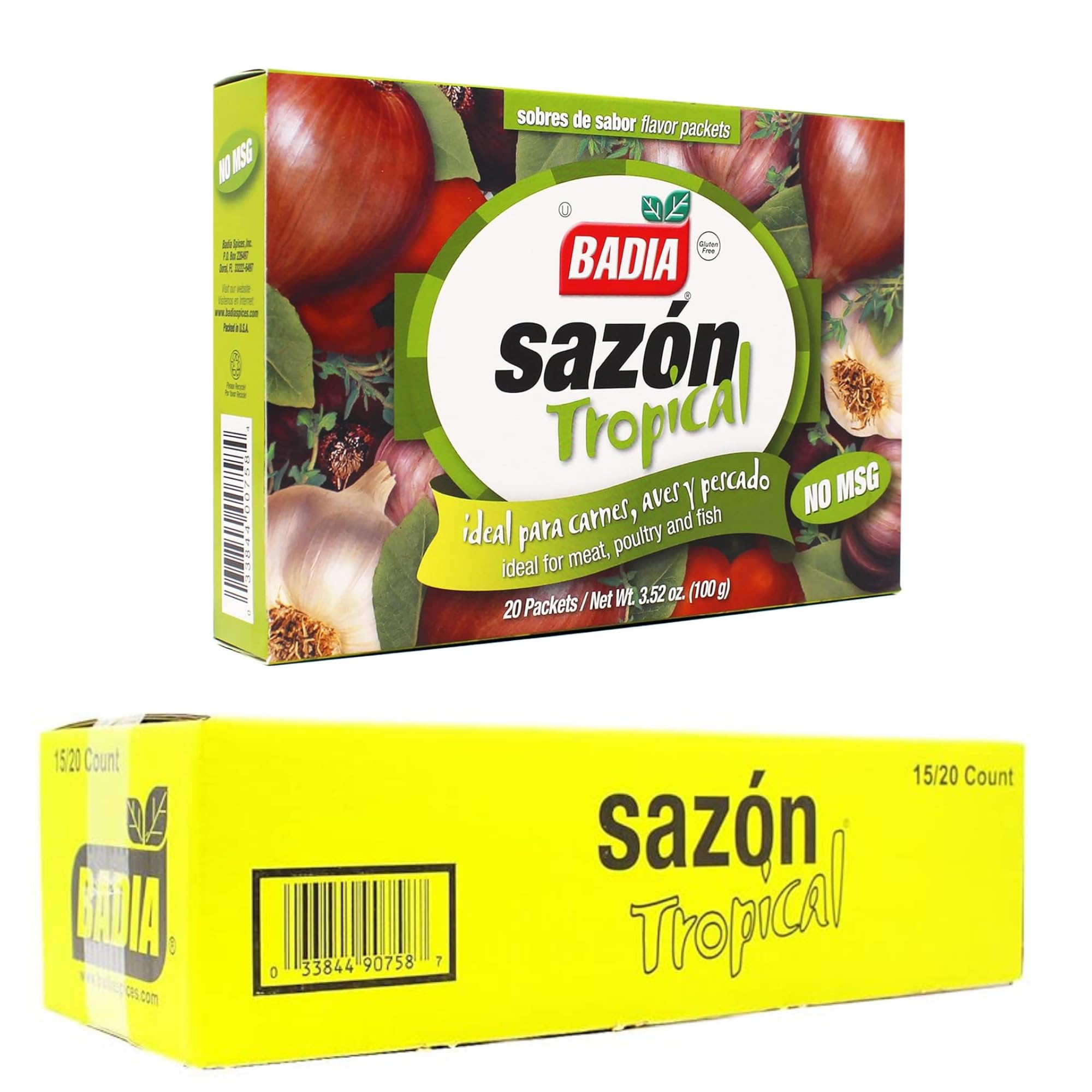 Badia Sazon Tropical No MSG Seasoning Blend