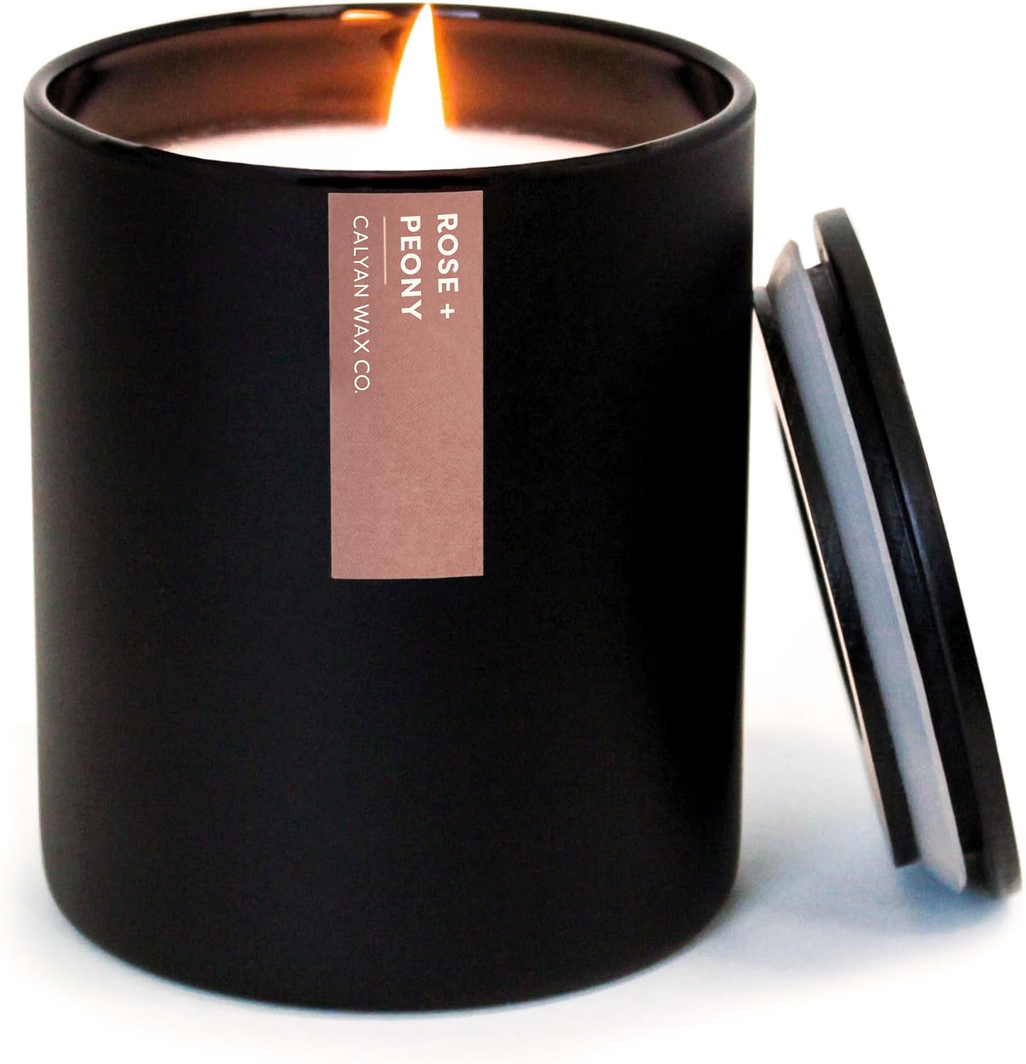 CALYAN WAX CO (Pack Of 3) Calyan Wax Co. Candle Soy Black Rose Peony 10.2 Oz