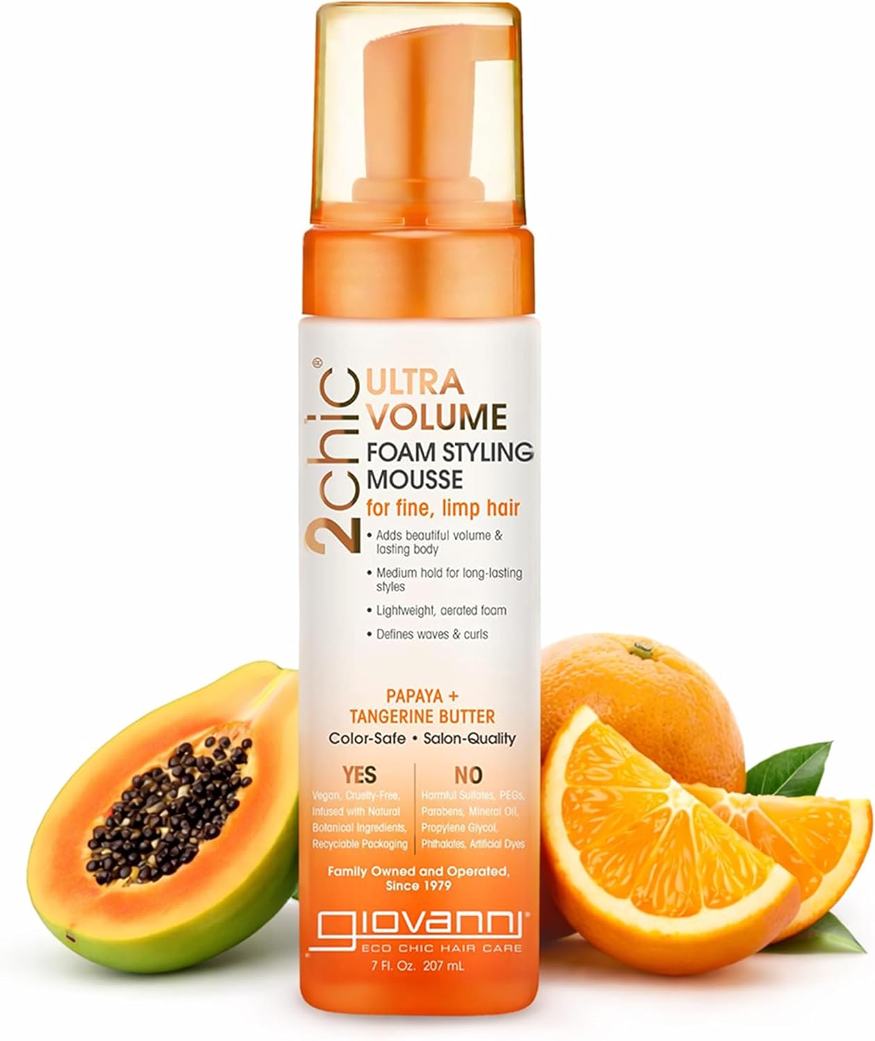 GIOVANNI COSMET (Pack Of 6) Giovanni Cosmetics Mousse Hair Ultra Volume 7 Fl Oz