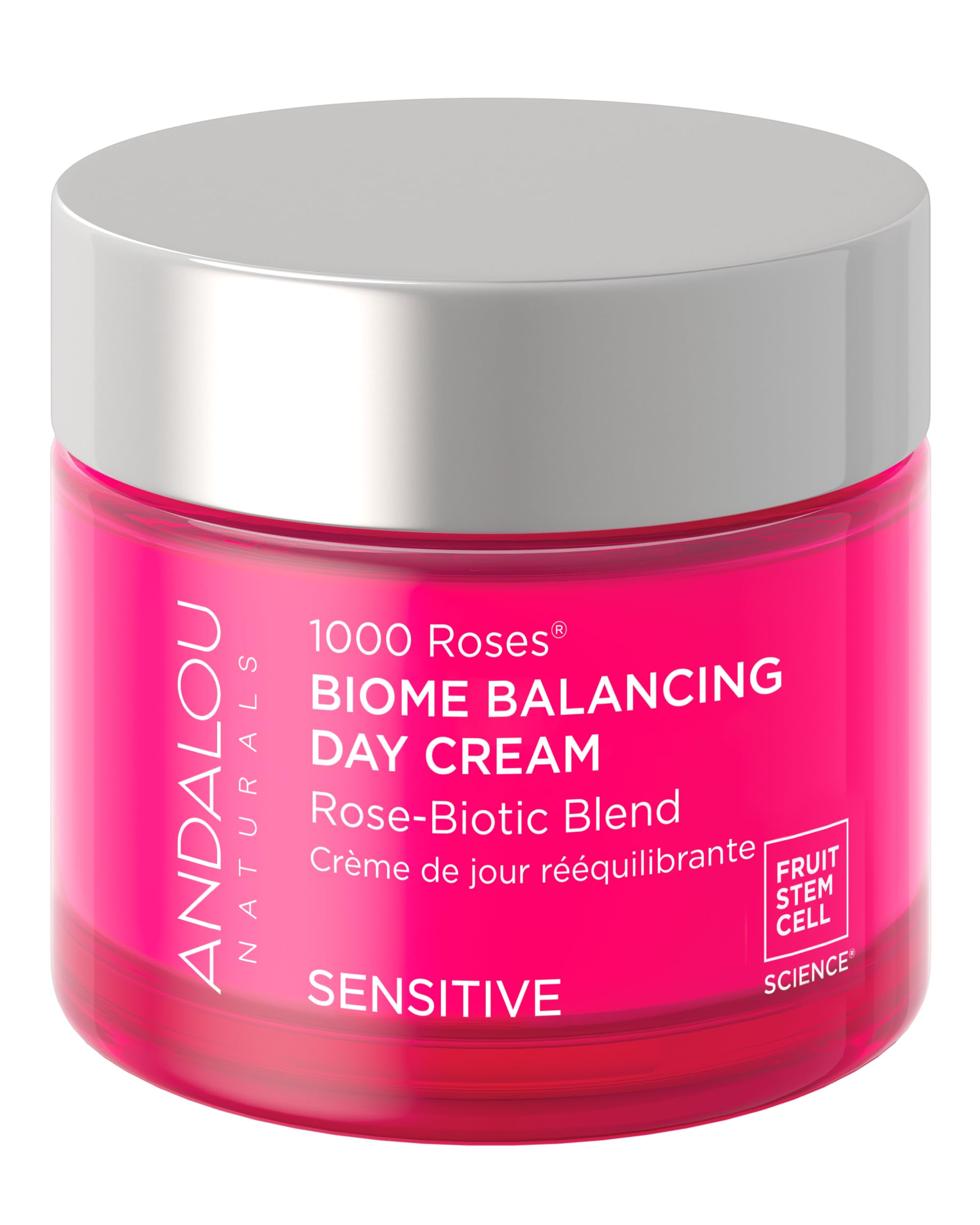 ANDALOU NATURAL (Pack of 3) Andalou Naturals Cream Day Biome Balancing Facial Moisturizer 1.7 Oz