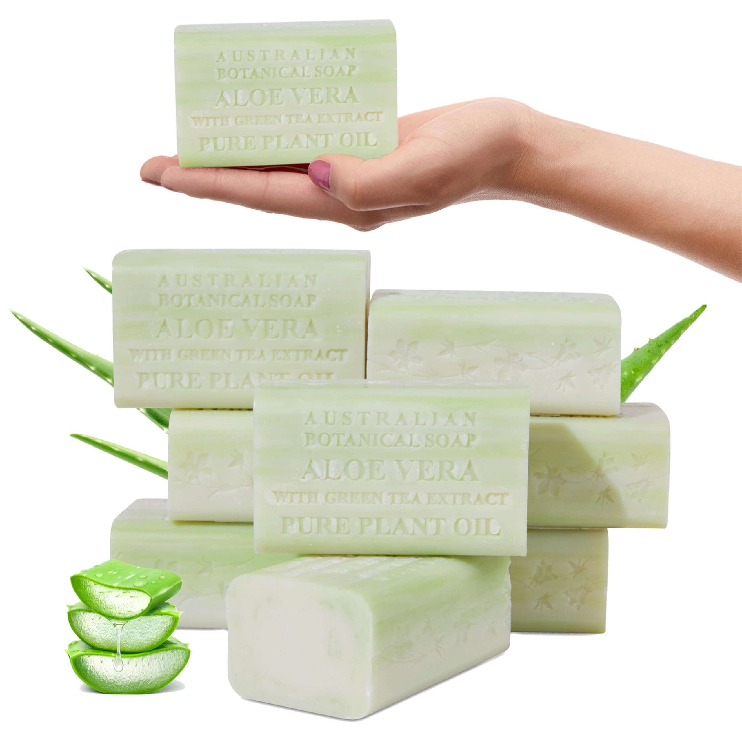 Australian Botanical Soap Bar Aloe Green