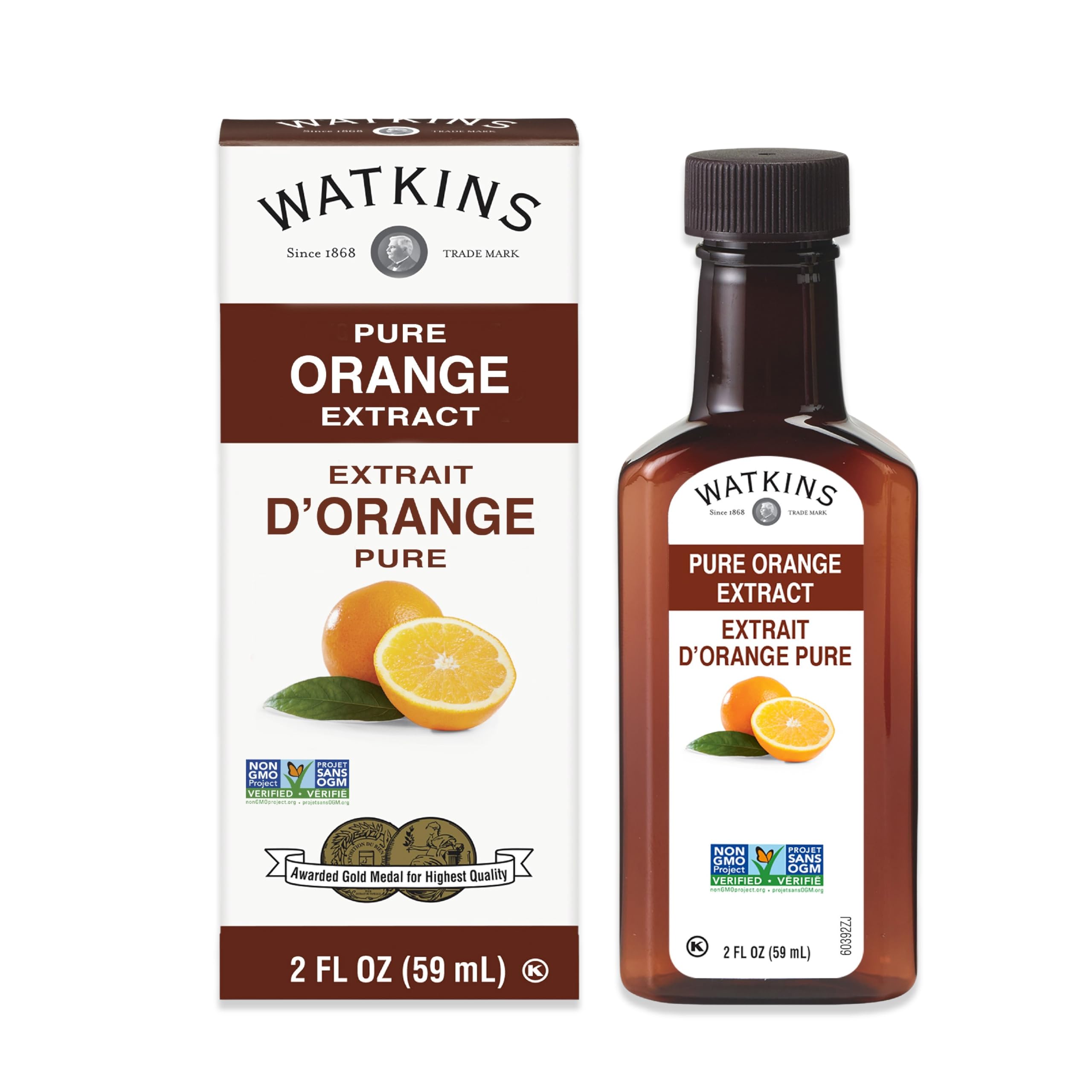 WATKINS (Pack of 18) Watkins Orange Extract Baking Flavoring 2 Oz