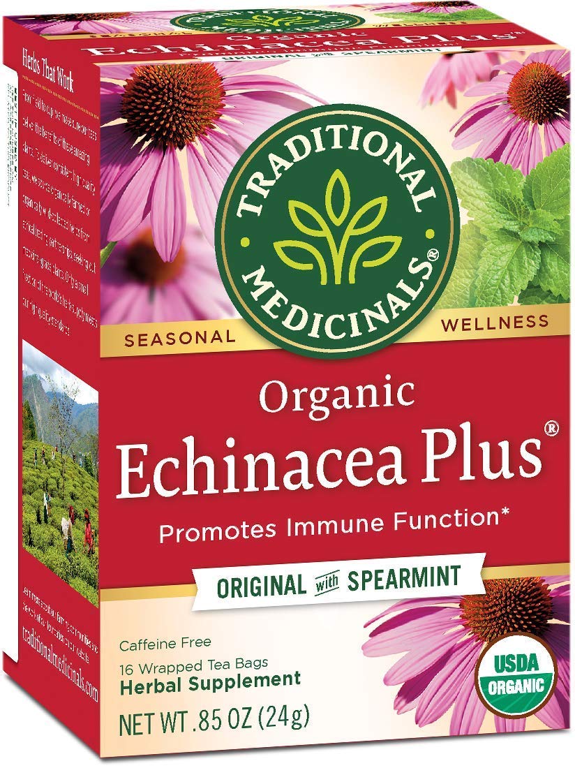 Traditional Medicinals Echinacea Plus Organic Medicinal Tea 16 bag