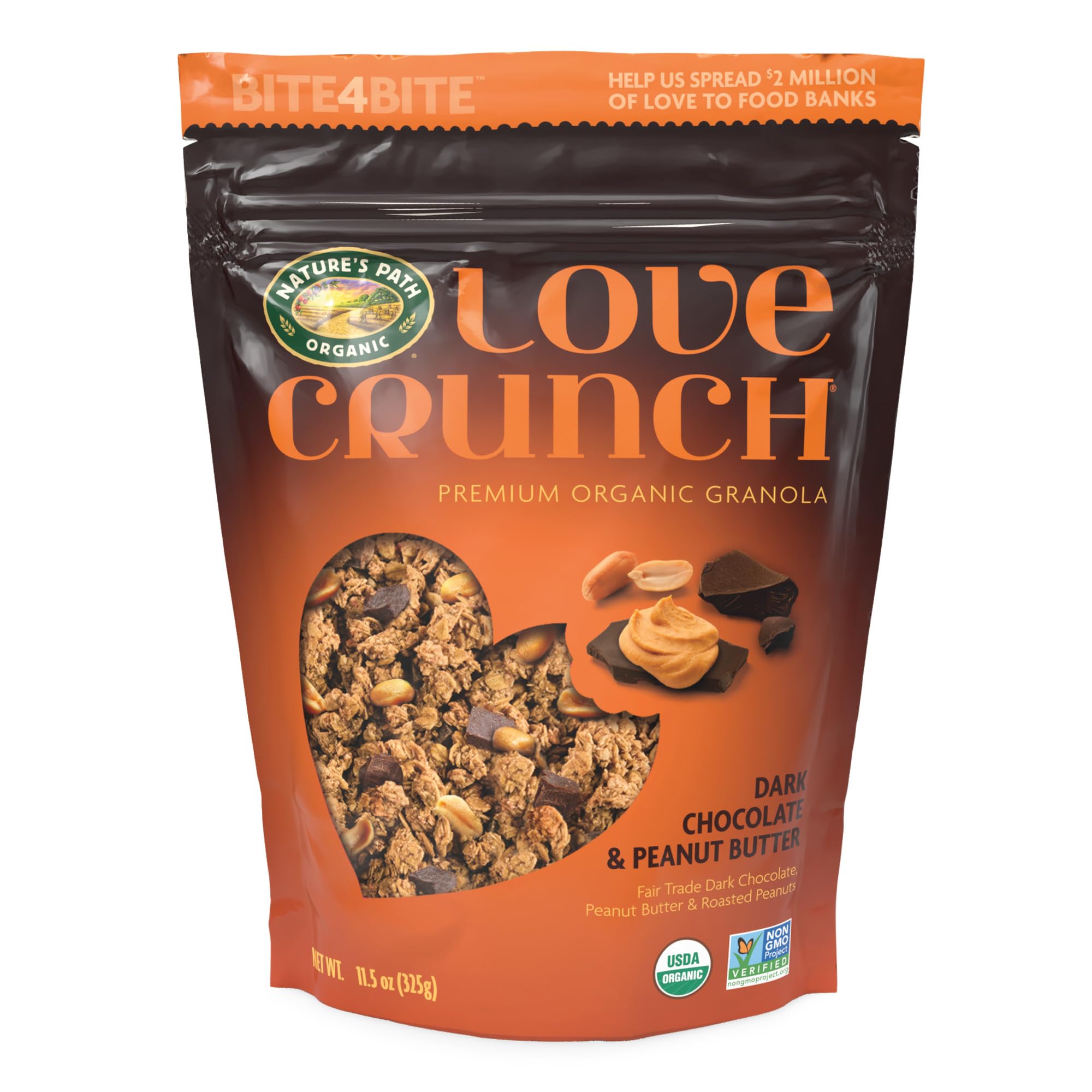 Nature's Path Love Crunch Nature's Path Granola Love Choc Peanut Organic