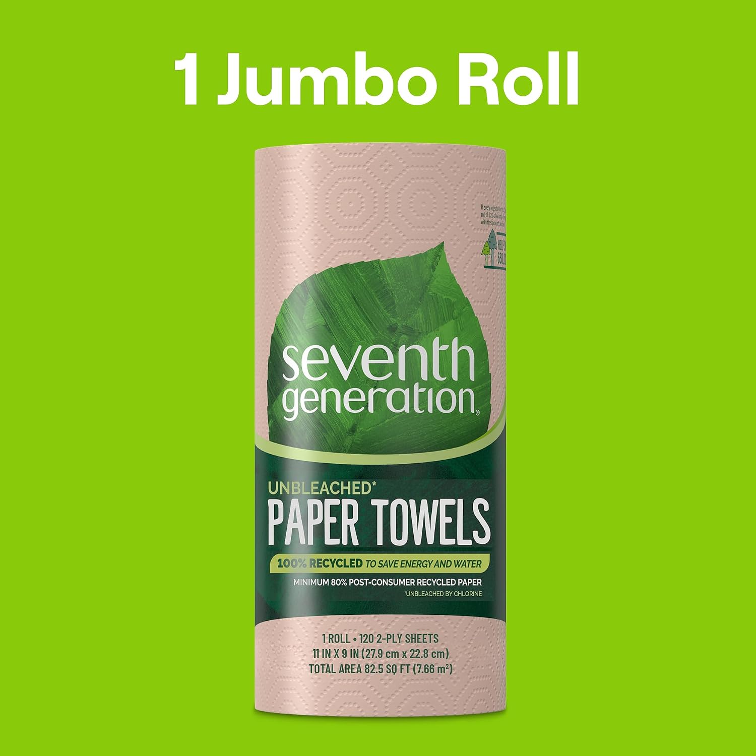 SEVENTH GENERAT (Pack of 12) Seventh Generation Paper Towel Brown Single Roll