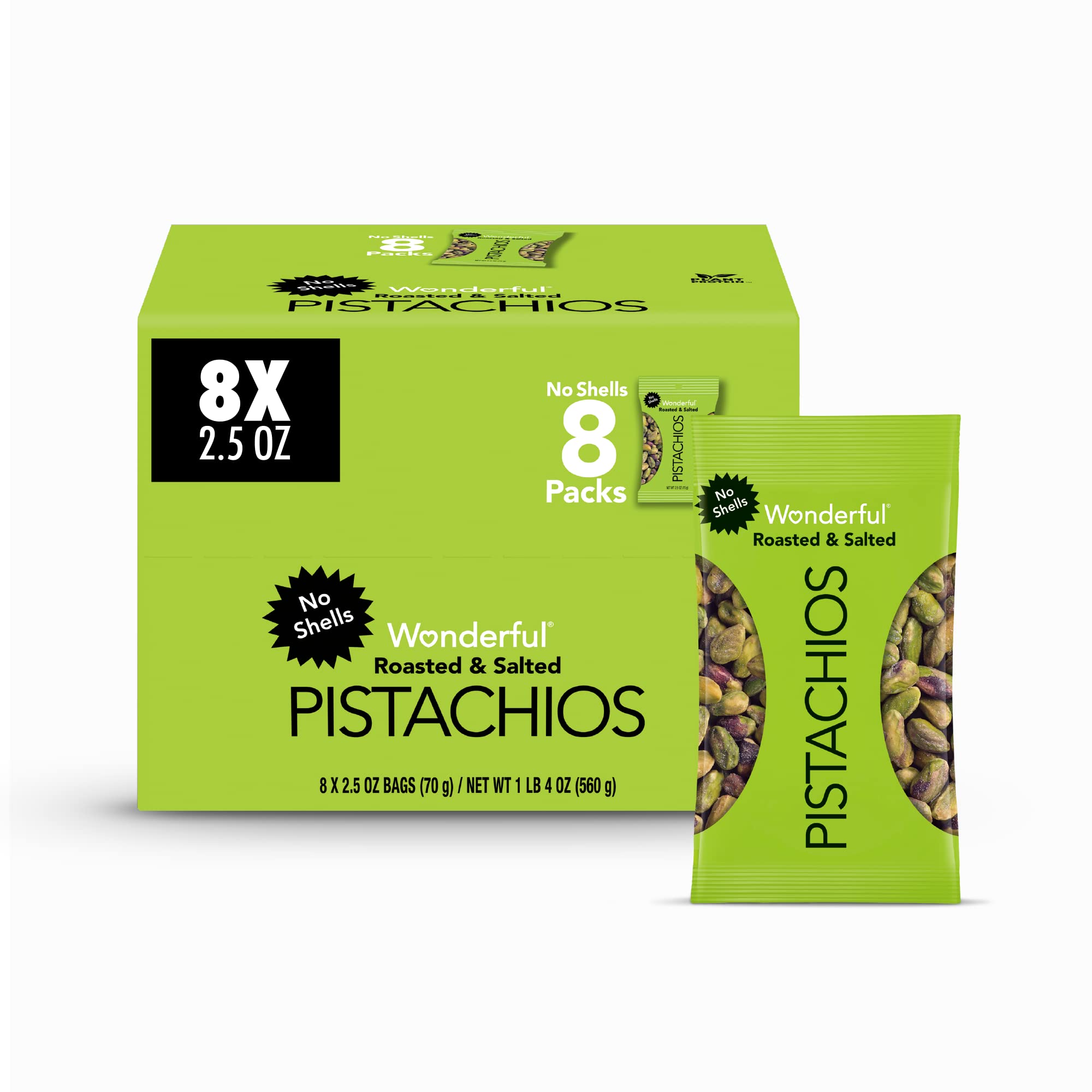 Wonderful Pistachios Roasted No Shell Pistachios