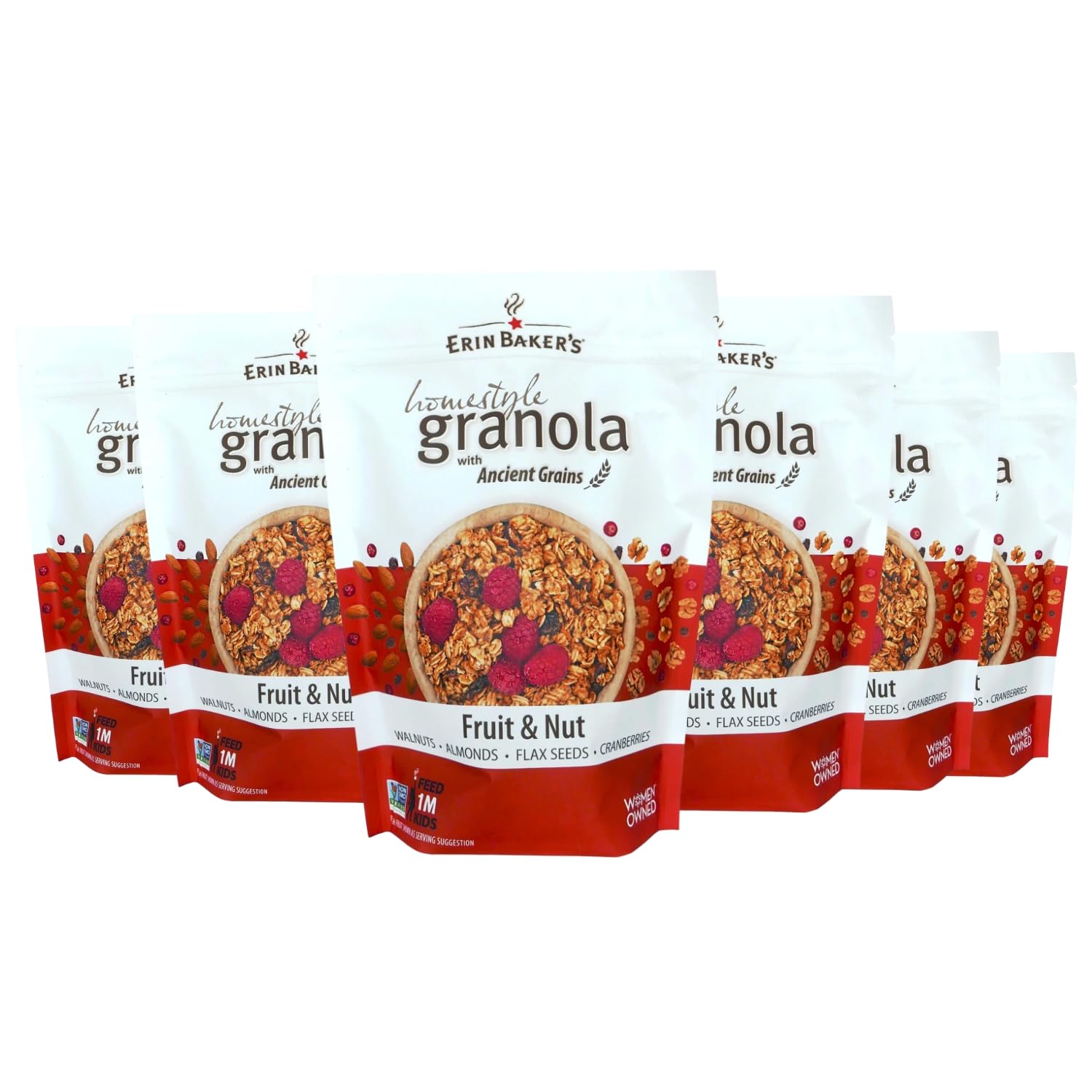 Erin Bakers Granola Homestyle Fruit & Nut