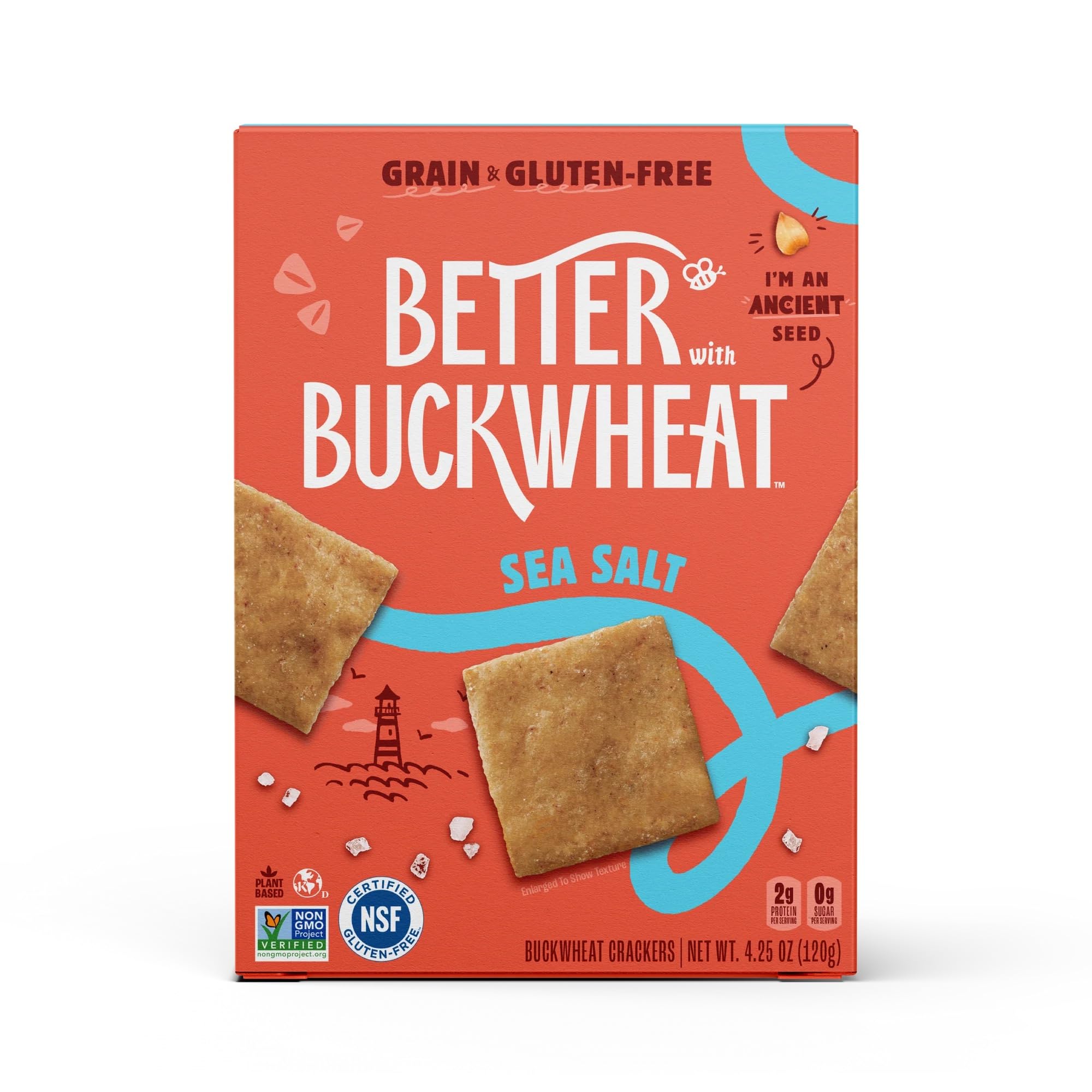 Better With Buckwheat Cracker Sea Salt