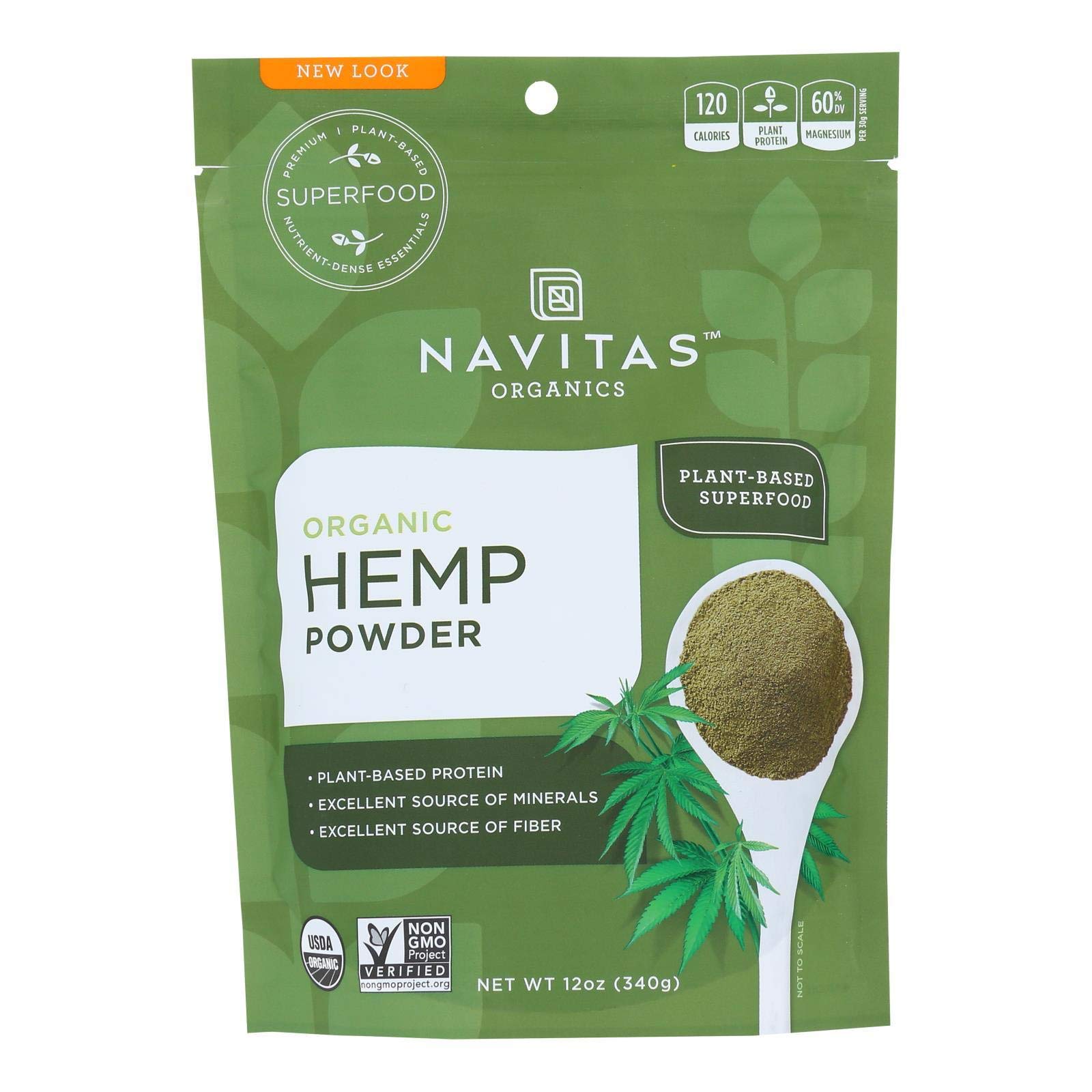 Navitas Hemp Powder Organic