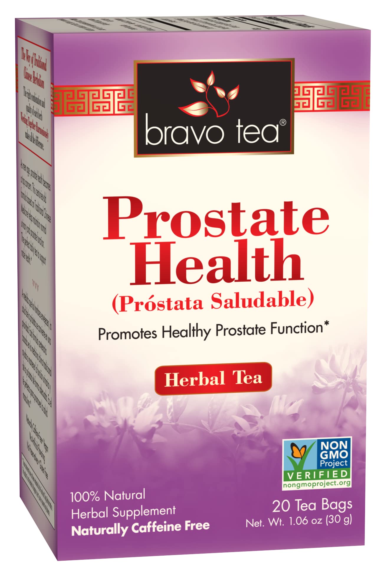 Bravo Teas Bravo Tea Prostate Health Herbal Tea Bags 20 bag