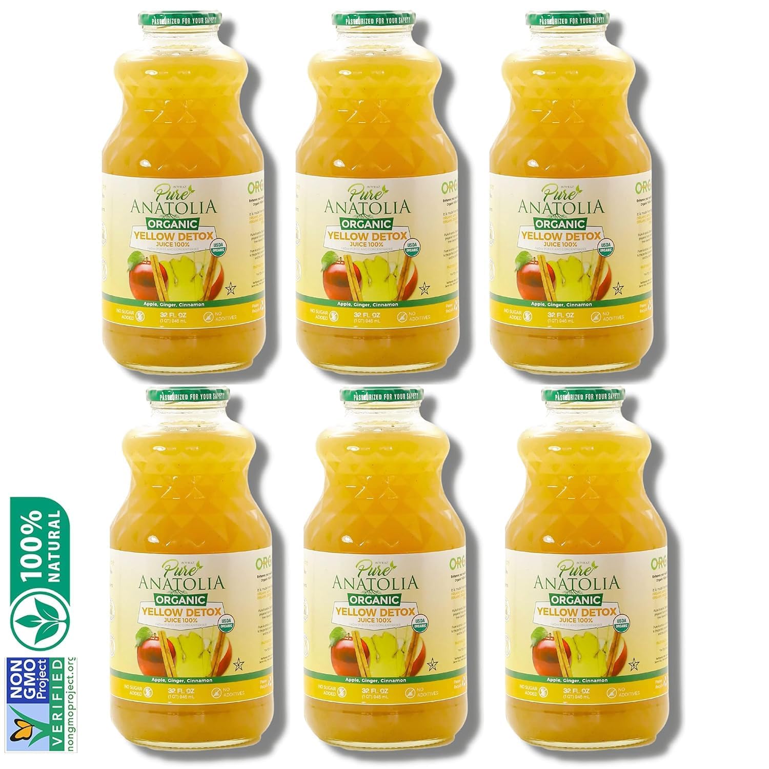 Pure Anatolia Juice Yellow Detox Organic