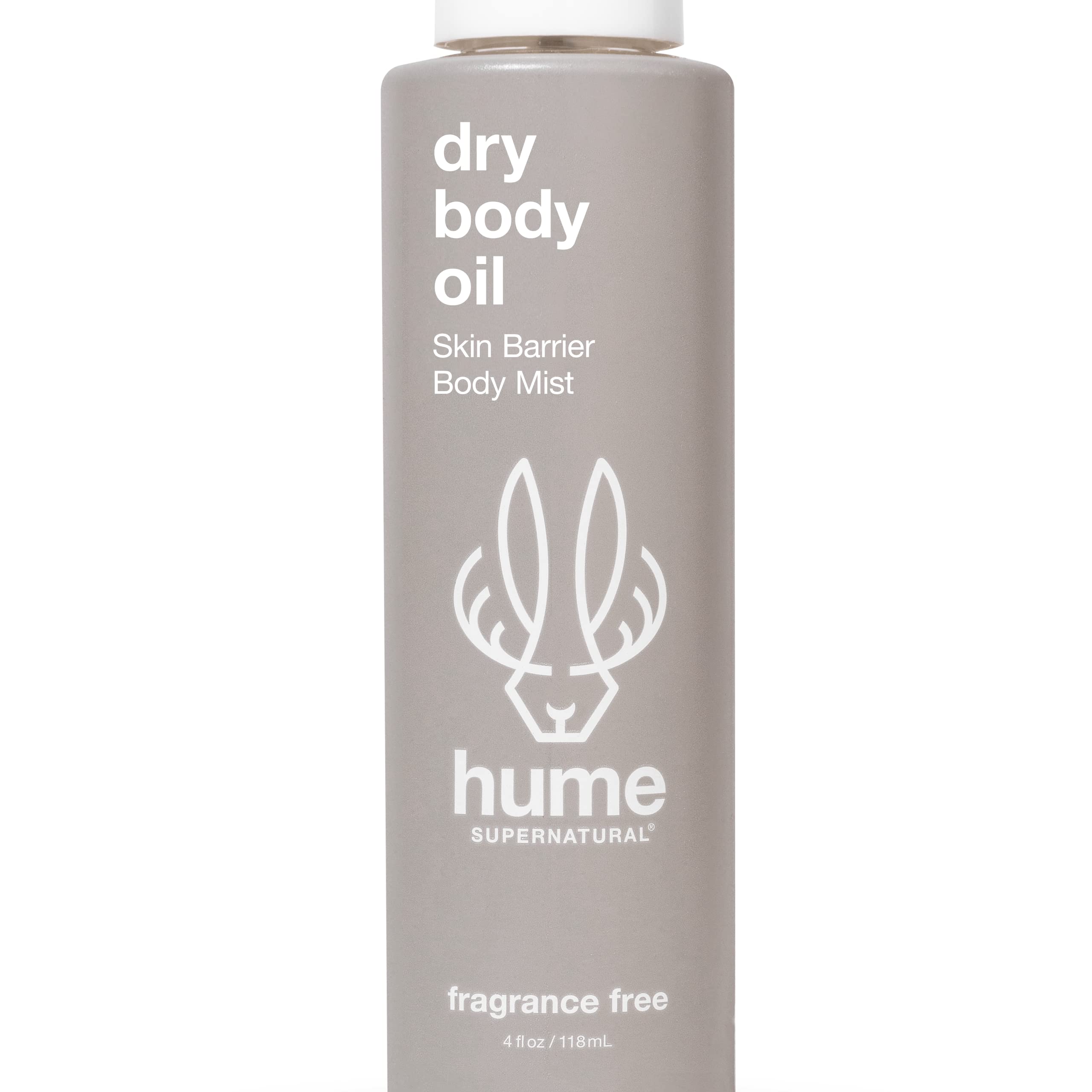 HUME SUPERNATUR (Pack of 3) Hume Supernatural Oil Dry Body Fragrance Free 4 Fl Oz