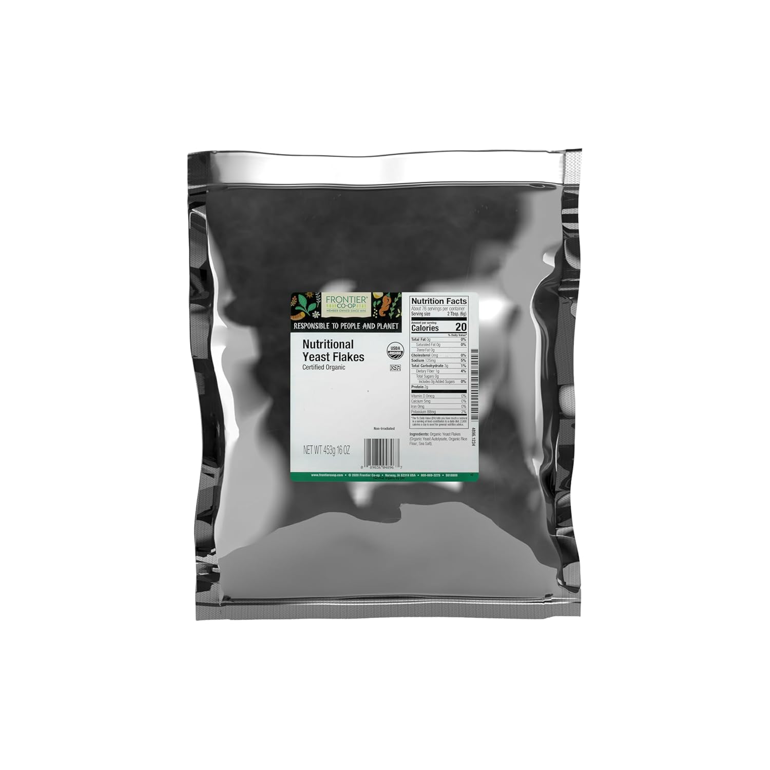 Frontier Bulk Yeast Flakes Nutritional Organic