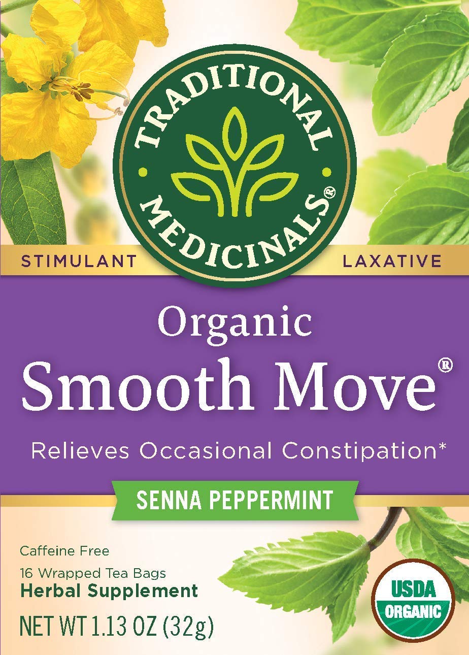 Traditional Medicinals Smooth Move Peppermint Tea Bags 16 bag