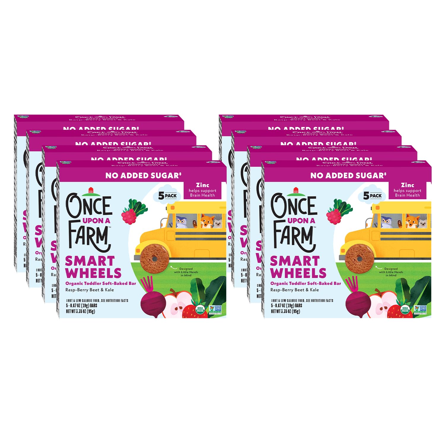 Once Upon A Farm Smart Wholes Raspberry Kale