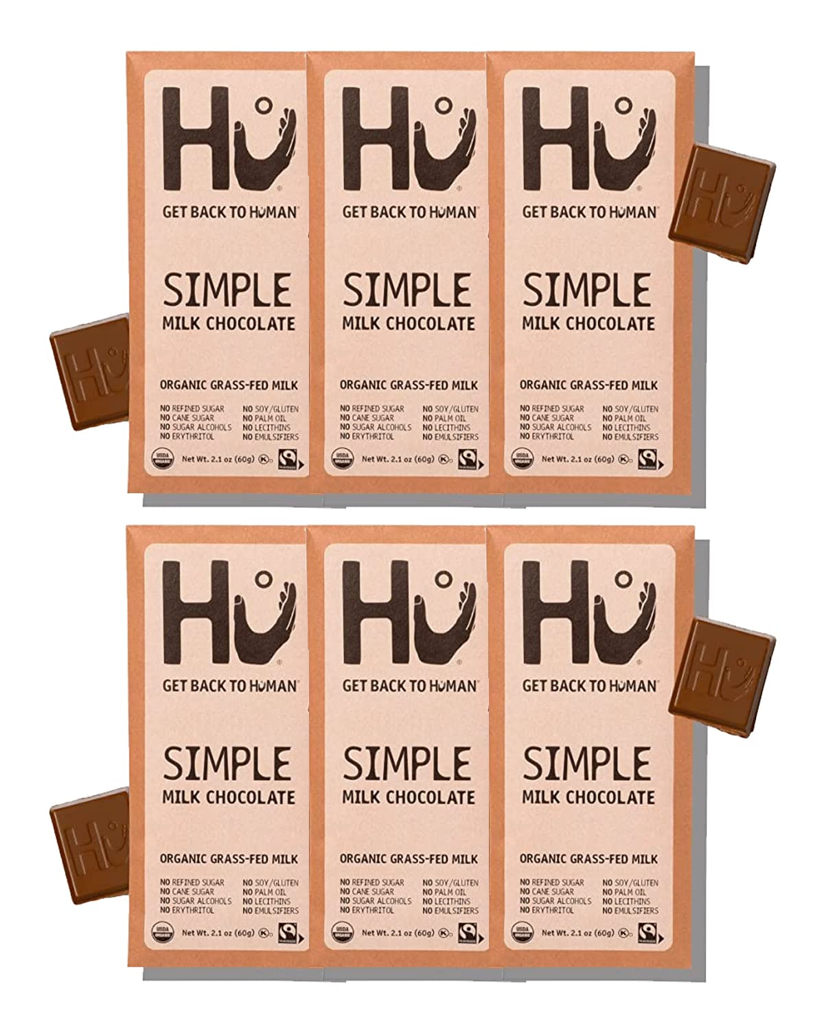 Hu Bar Milk Chocolate Simple Chocolate Bar