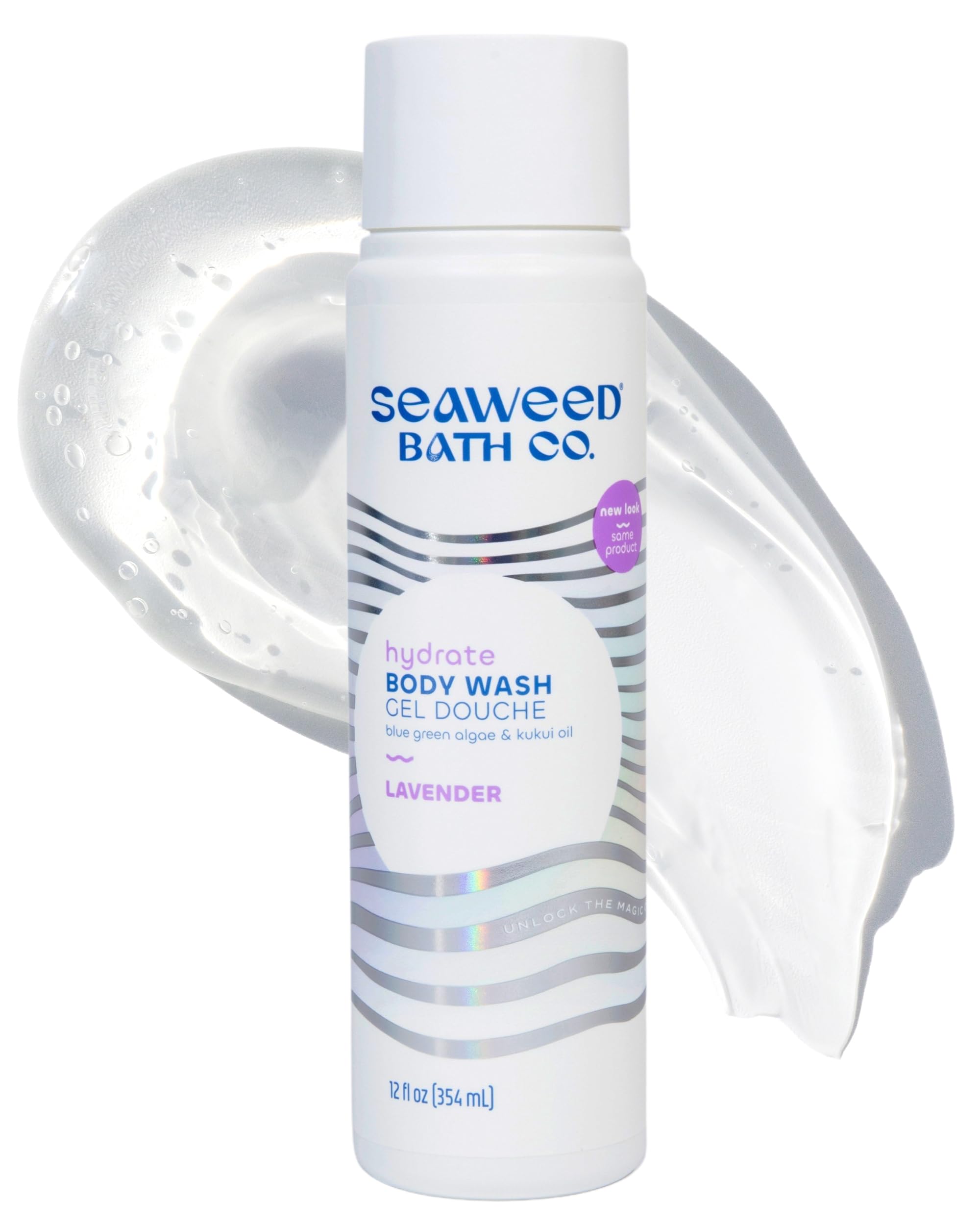 SEAWEED BATH CO (Pack Of 4) Seaweed Bath Company Wash Body Hydrate Lavender 12 Fl Oz