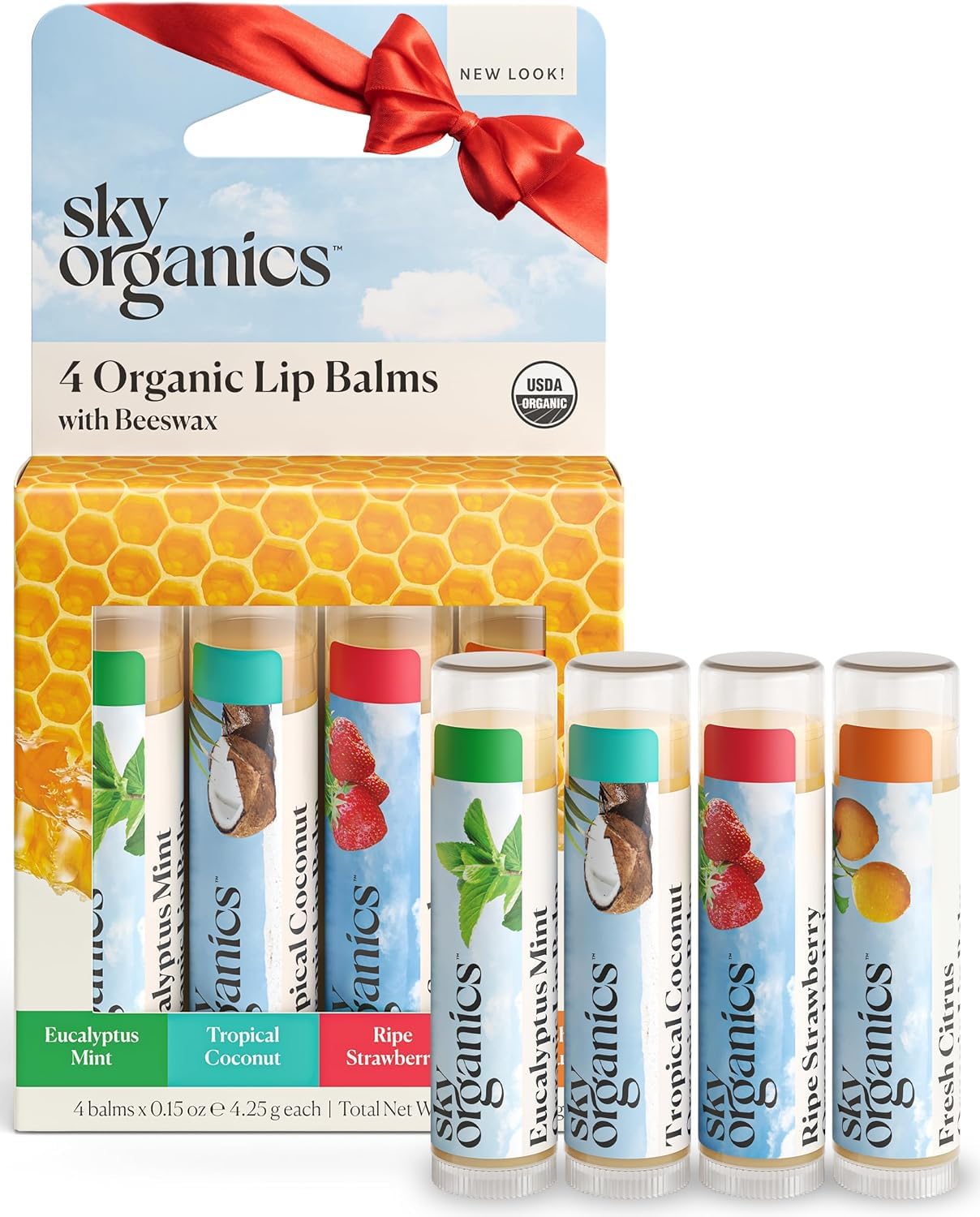 Sky Organics Balm Lip Variety