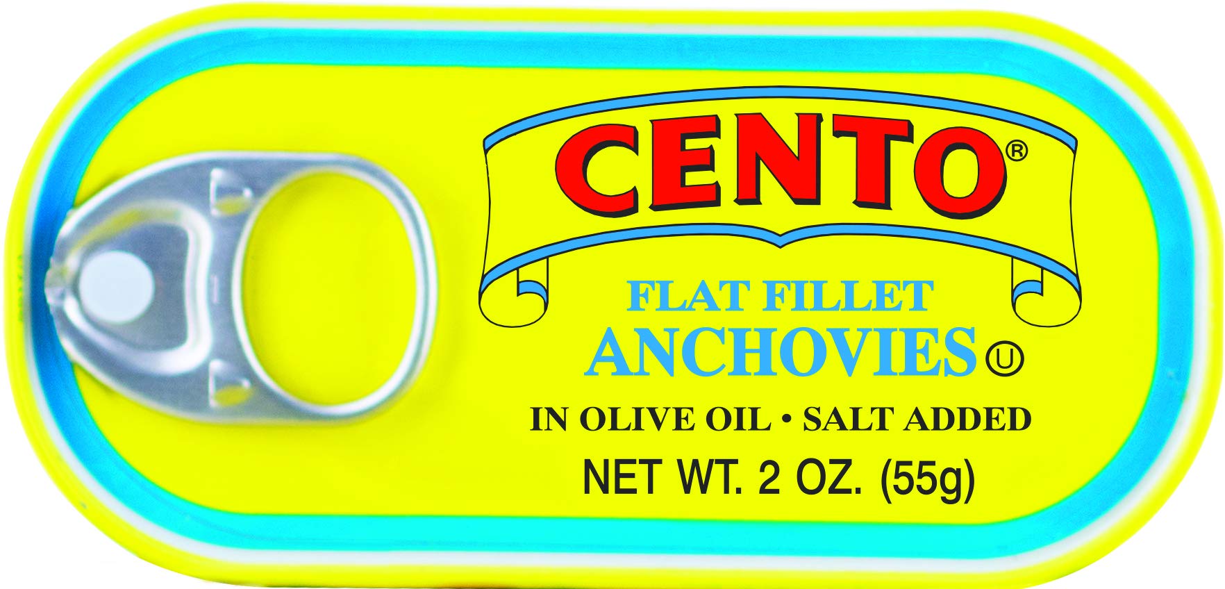Cento Anchovy Flat Oil Italian Seafood