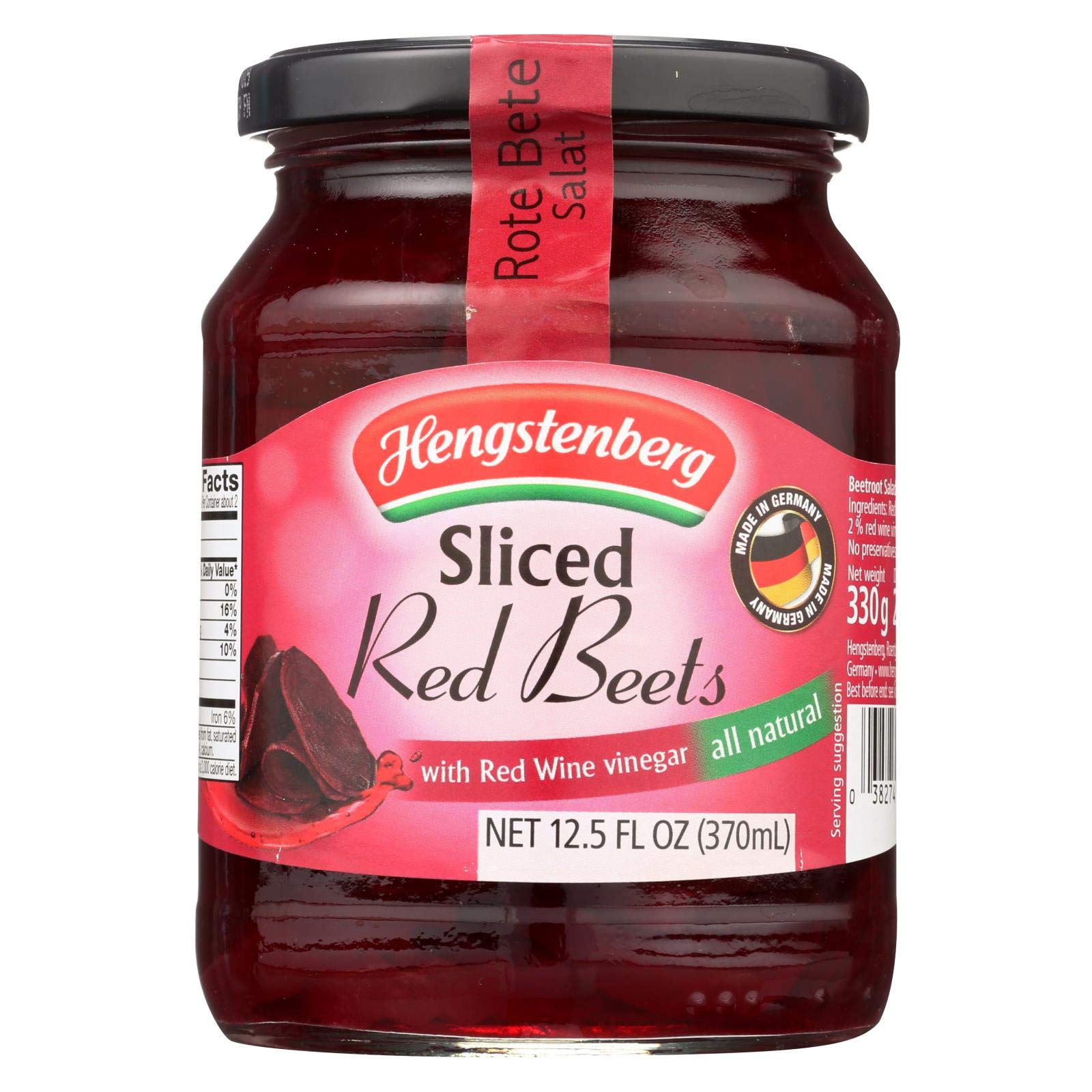 Hengstenberg Beet Sliced German Pickled Beets