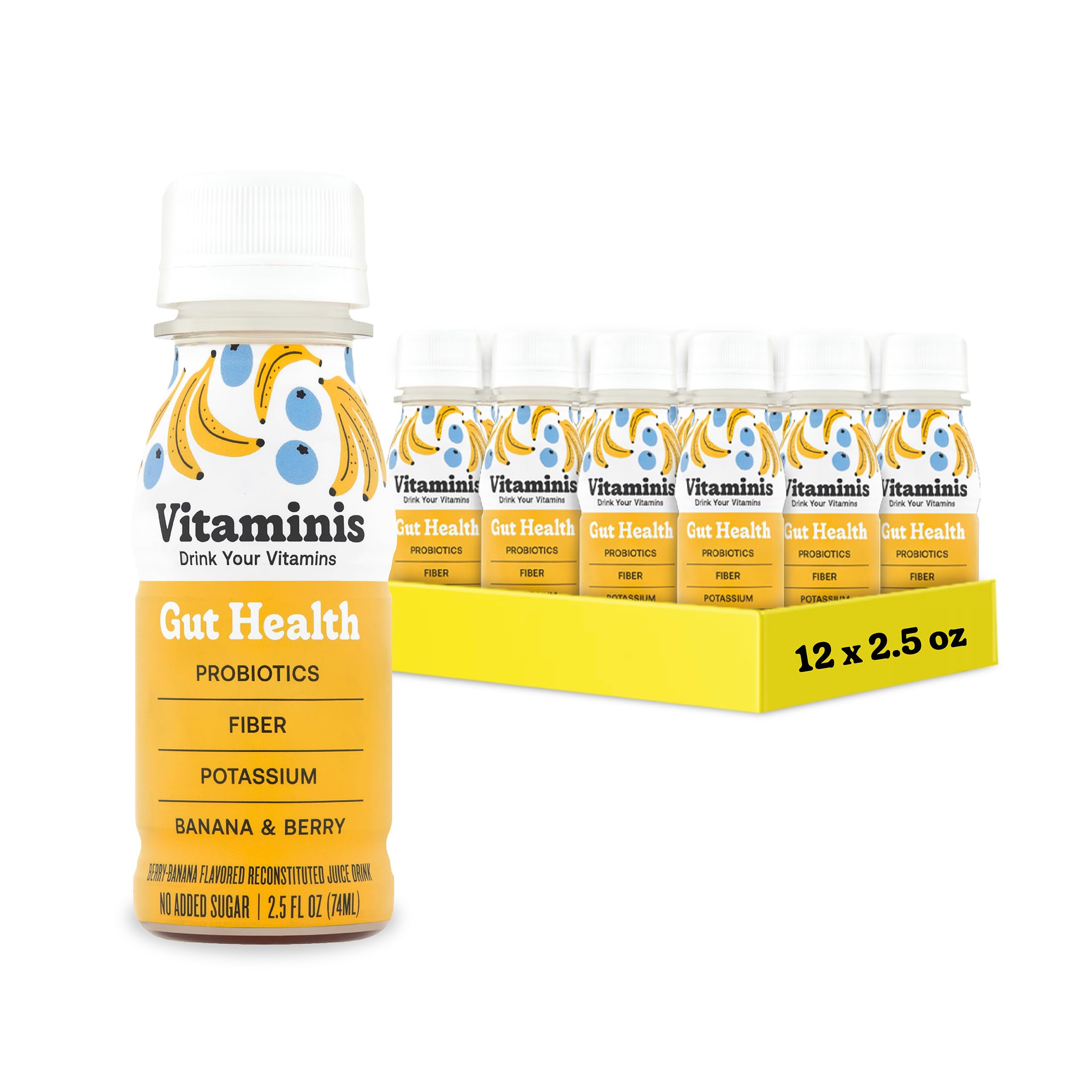 Vitaminis Shot Gut Berry Banana