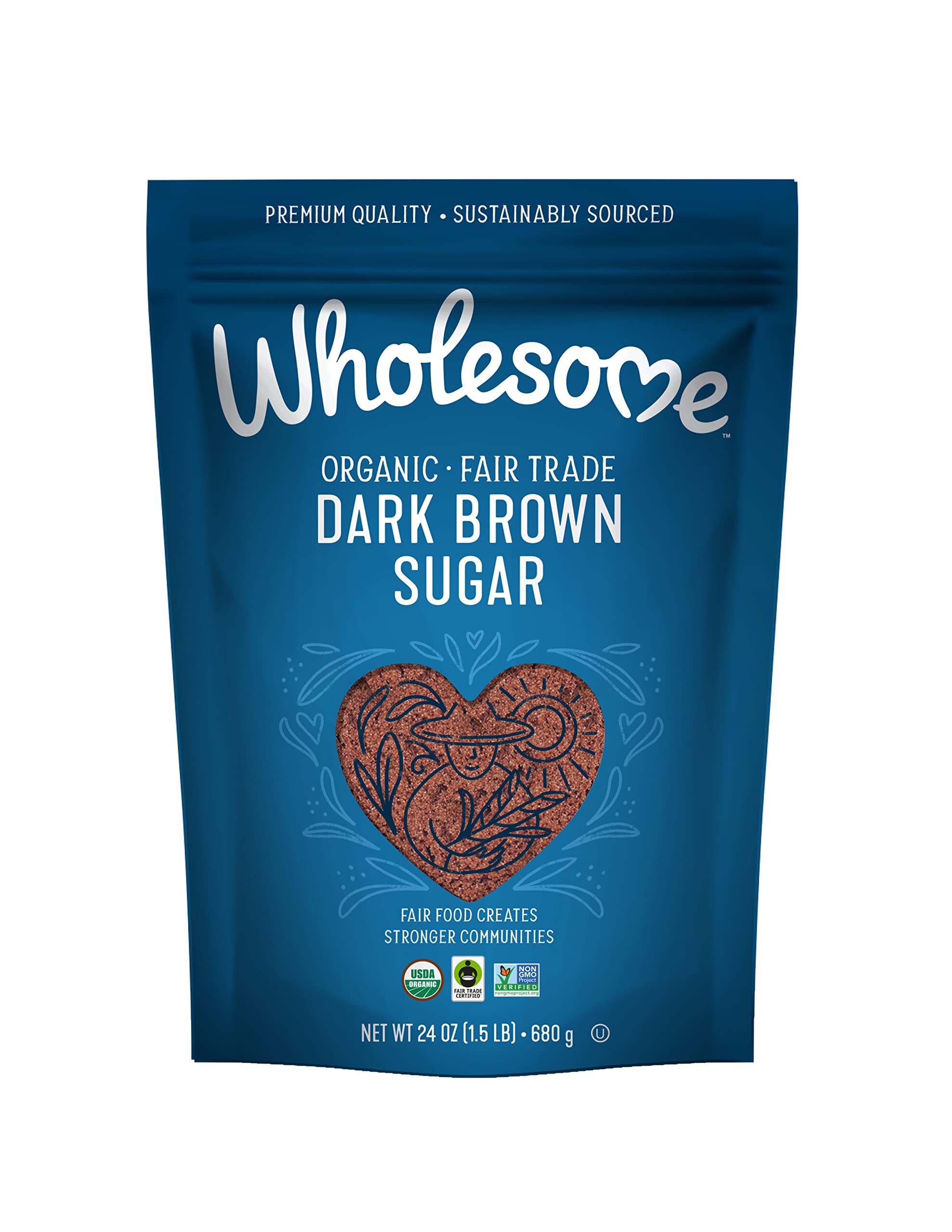 Wholesome Sugar Brown Dark Demerara FTC Granulated
