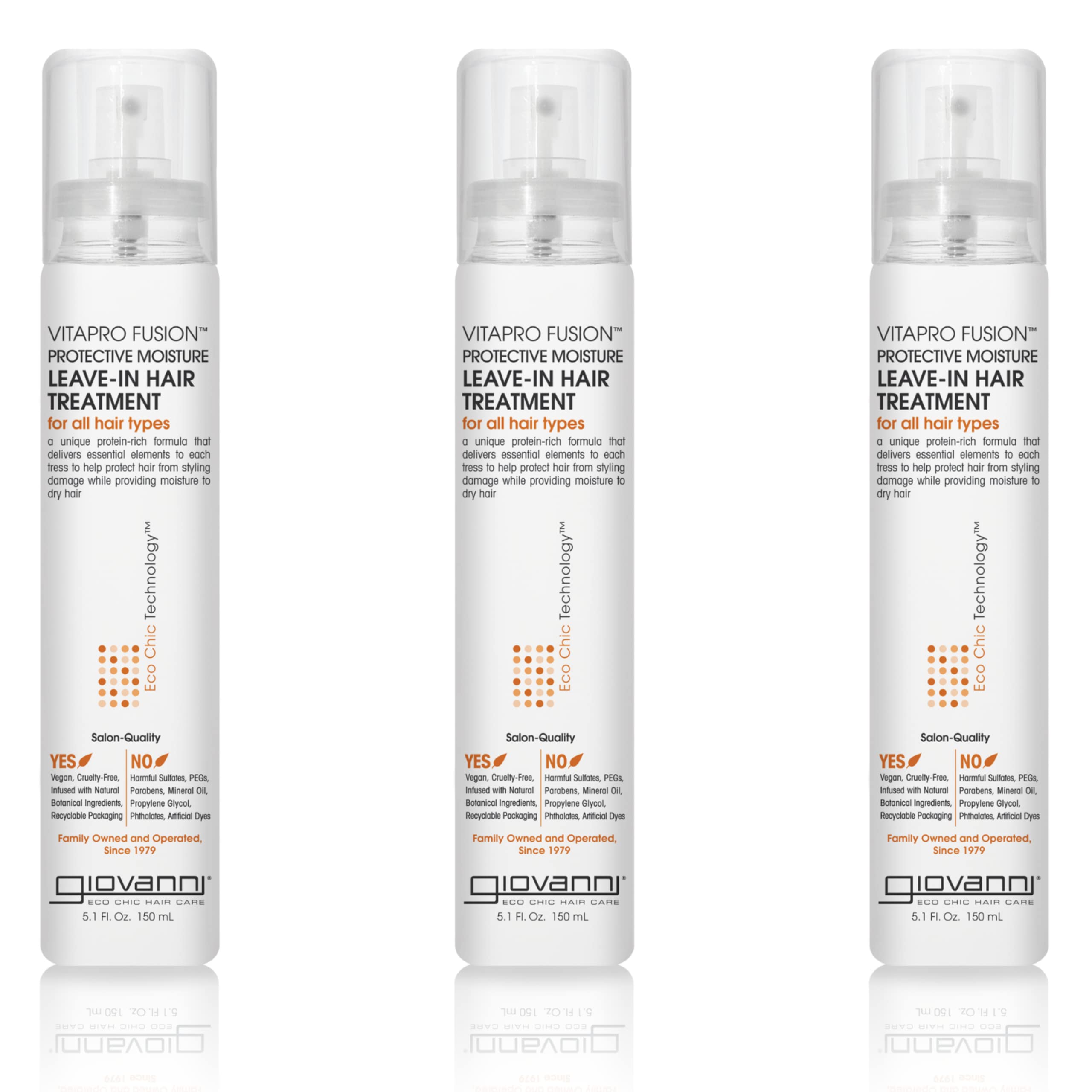 GIOVANNI COSMET (Pack of 6) Giovanni Cosmetics Treatment Hair Vitapro 5.1 Fl Oz