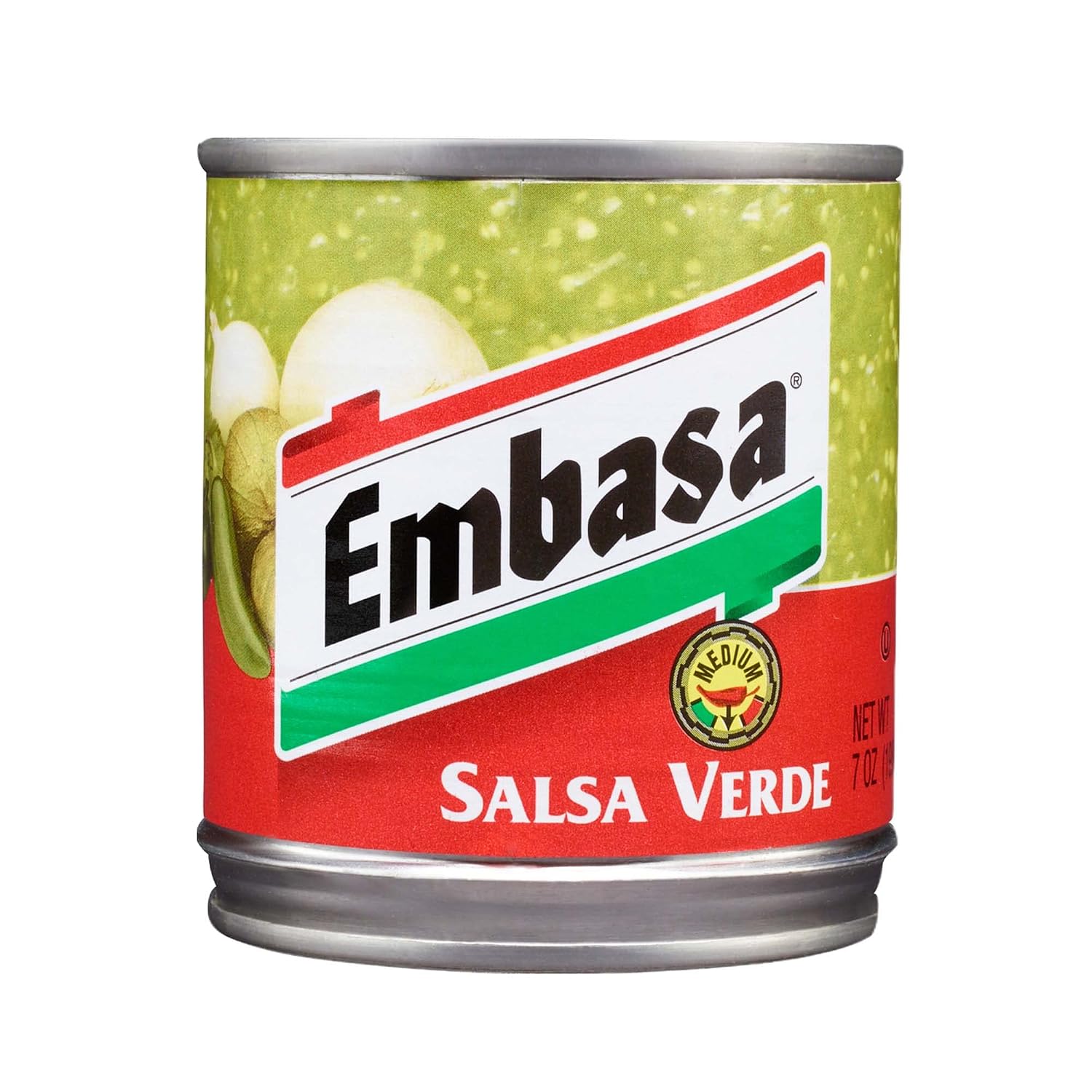 EMBASA (Pack of 36) Embasa Salsa Verde Green Medium Authentic Mexican Dip 7 Oz