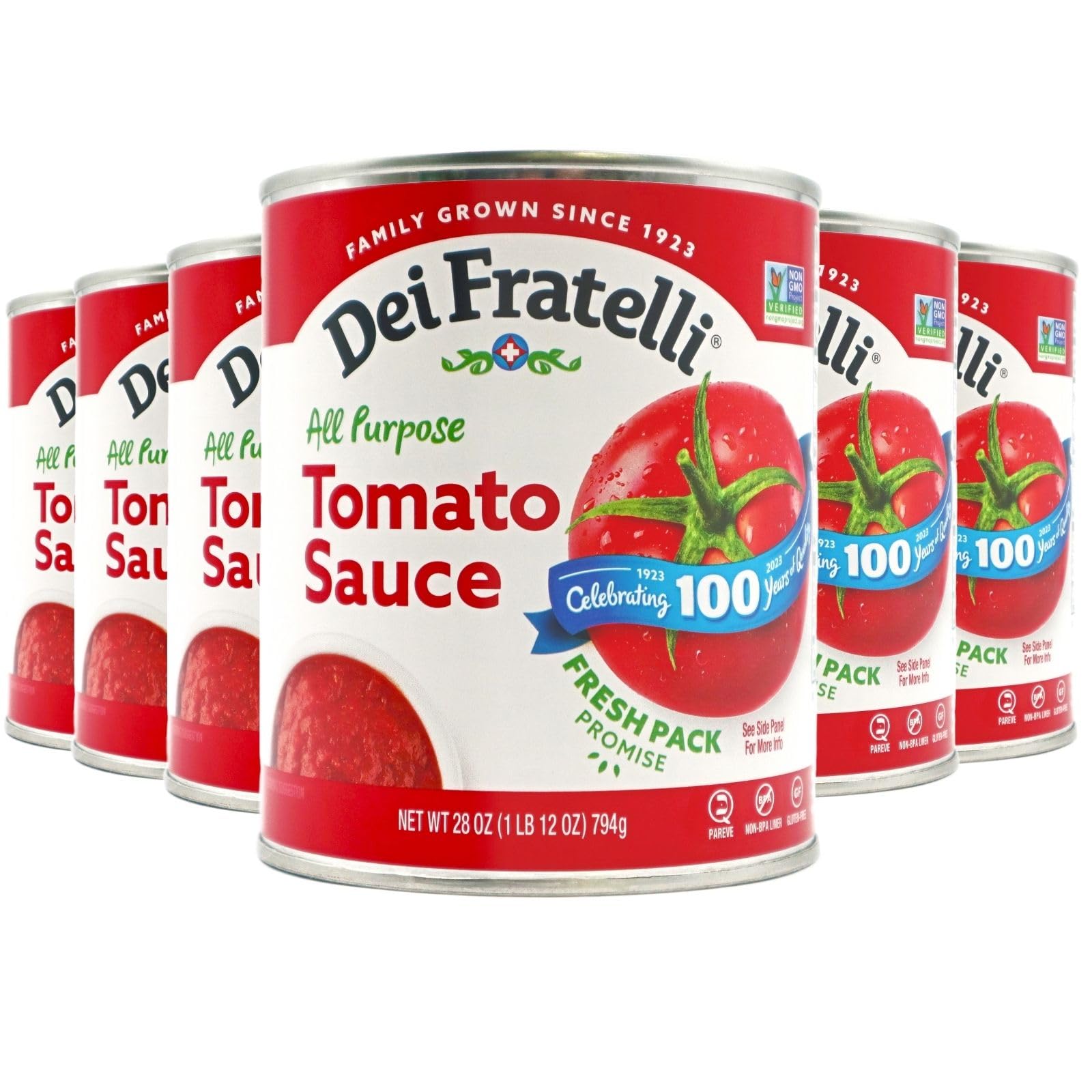 Dei Fratelli Tomato Sauce Natural Canned Tomatoes