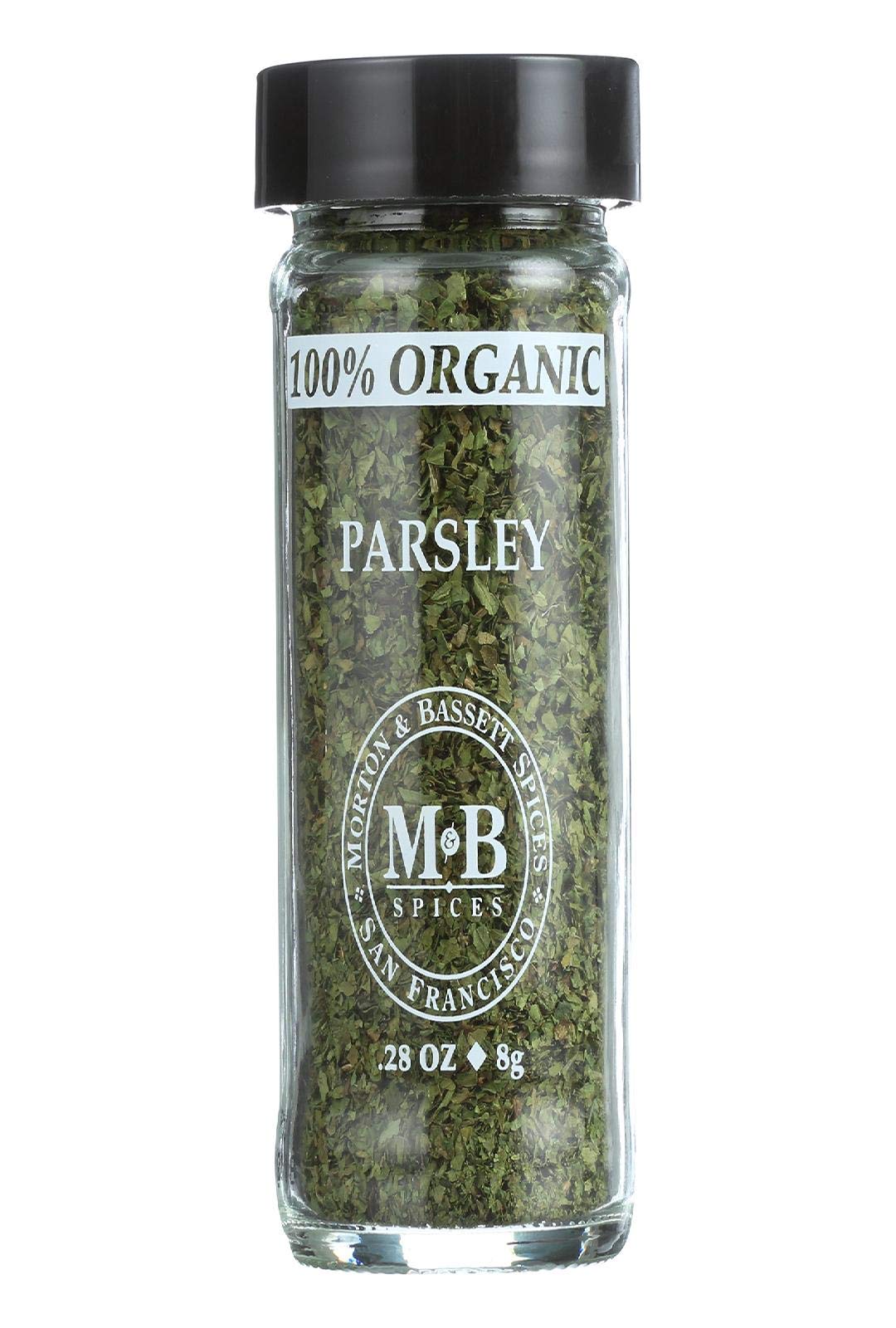 MORTON & BASSET (Pack of 9) Morton & Bassett Organic Parsley Spice Single Loose Seasonin 0.28 Oz