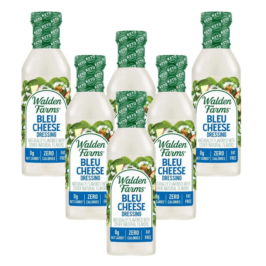 Walden Farms Dressing Crm Bleu Cheese Flavor 12 Fl. Abbreviati 12 Fl
