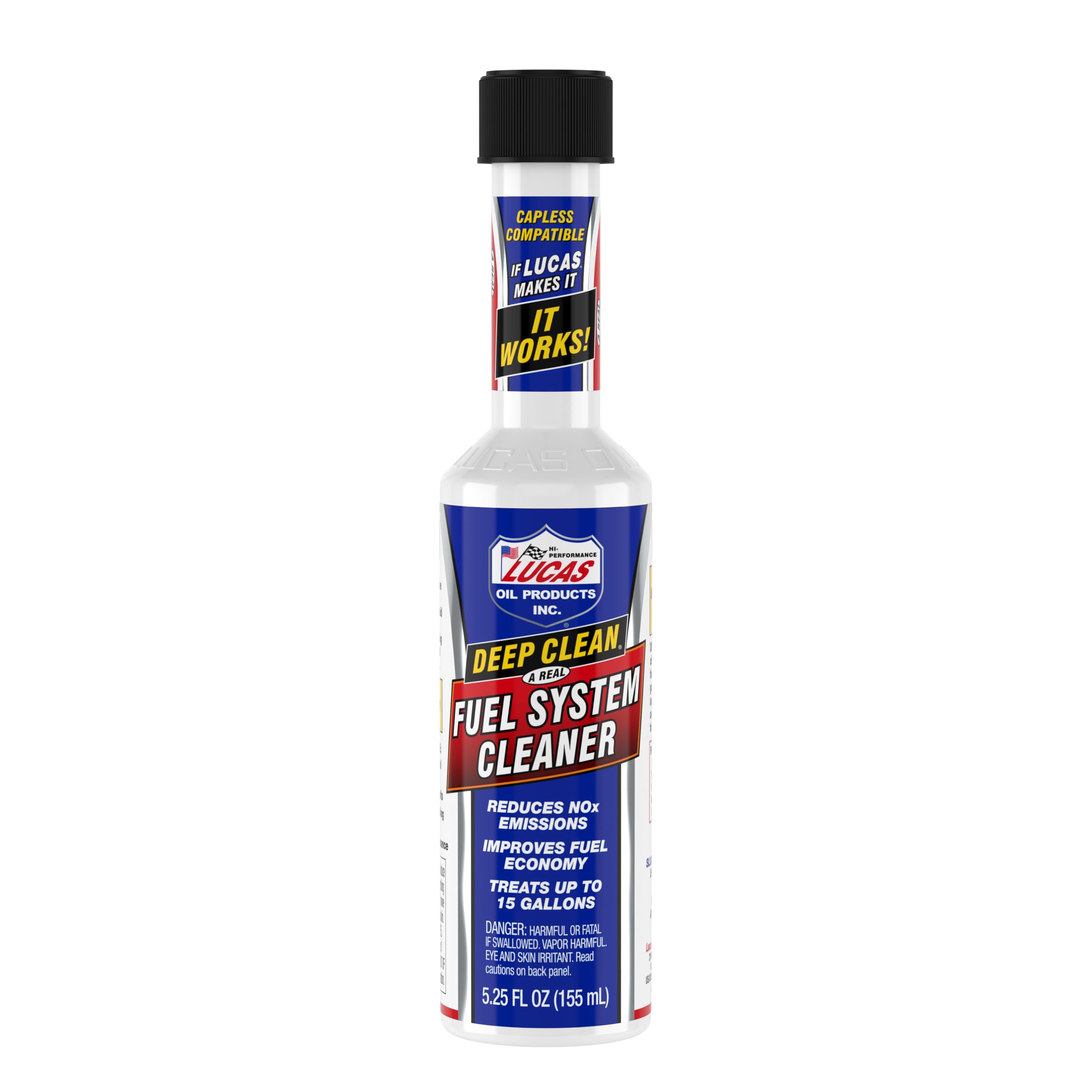 LUCAS OIL (Pack of 9) Lucas Oil Fuel System Cleaner Bottle 5.25 Fl Oz