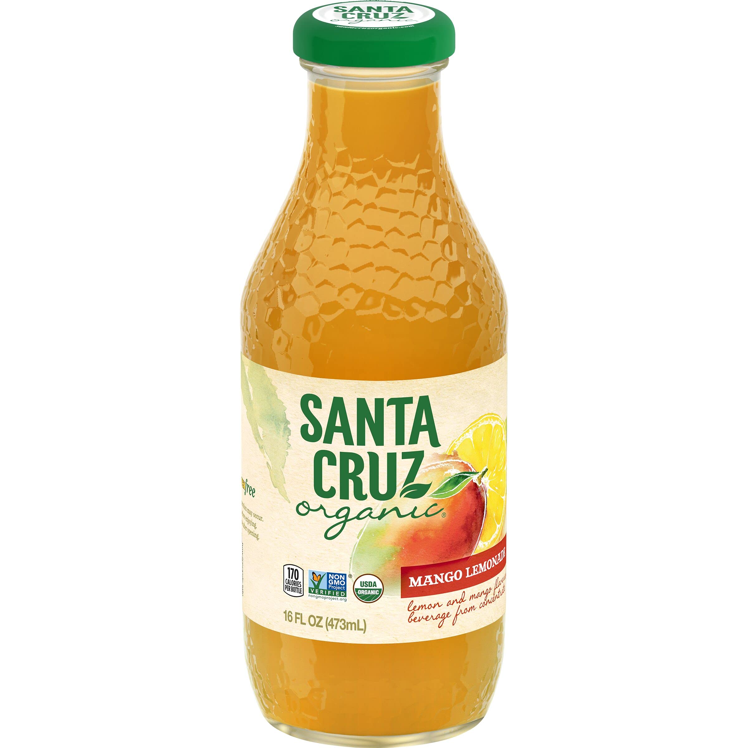 SANTA CRUZ (Pack of 24) Santa Cruz Lemonade Mango 16 Fl Oz