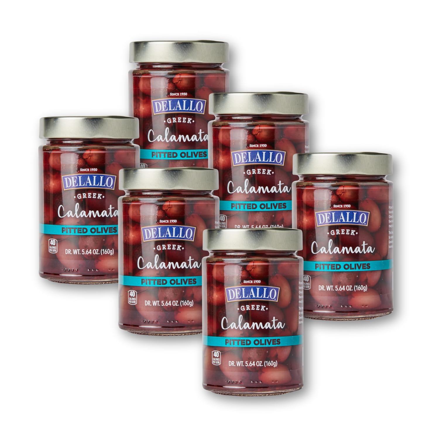 DeLallo Kalamata Pitted Olives