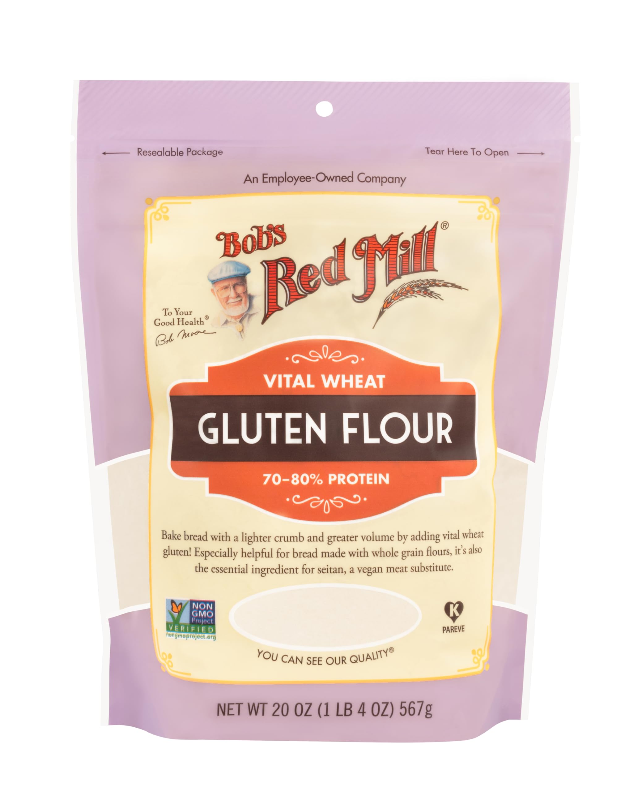 Bob's Red Mill Wheat Gluten Flour Baking Ingredient