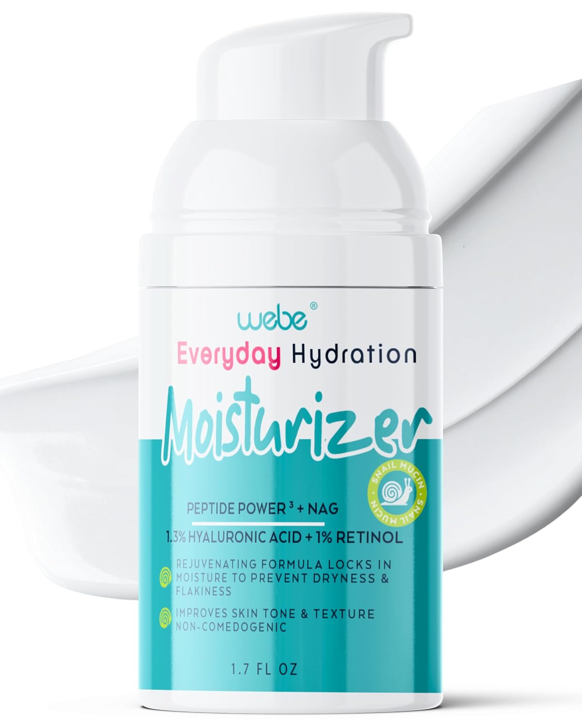 WEBE NATURALS (Pack Of 3) Webe Naturals Moisturizer Hydration Everyday 1.7 Fl Oz