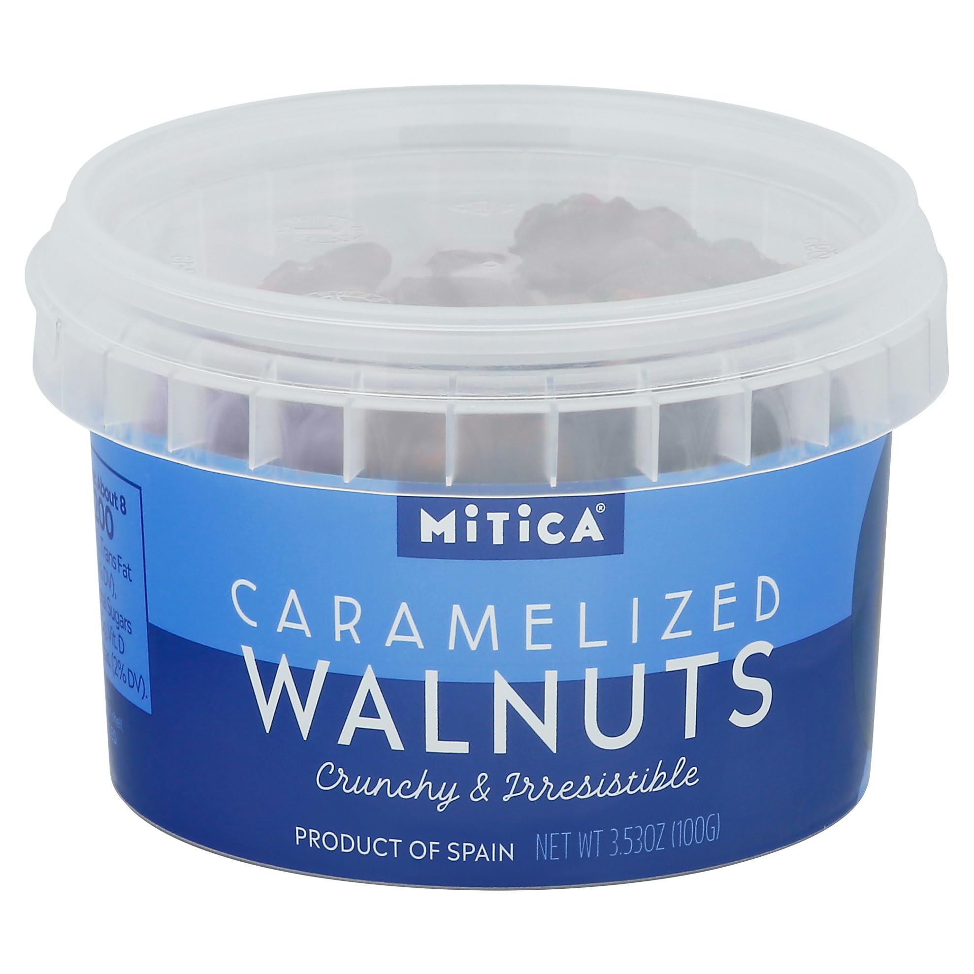 Mitica Walnut Crmlzd Minitub Natural Dried Fruit & Nut
